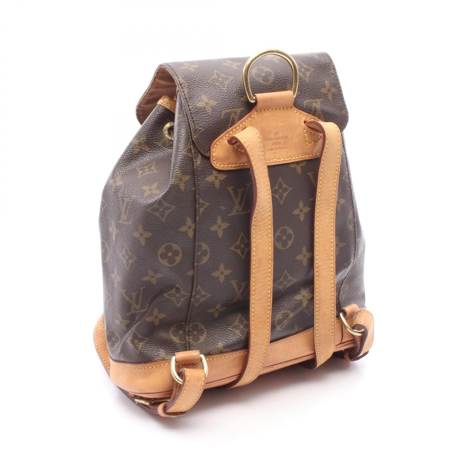Coated Canvas Leather Backpack Handbag (Pre-Owned) - Louis Vuitton - Modalova