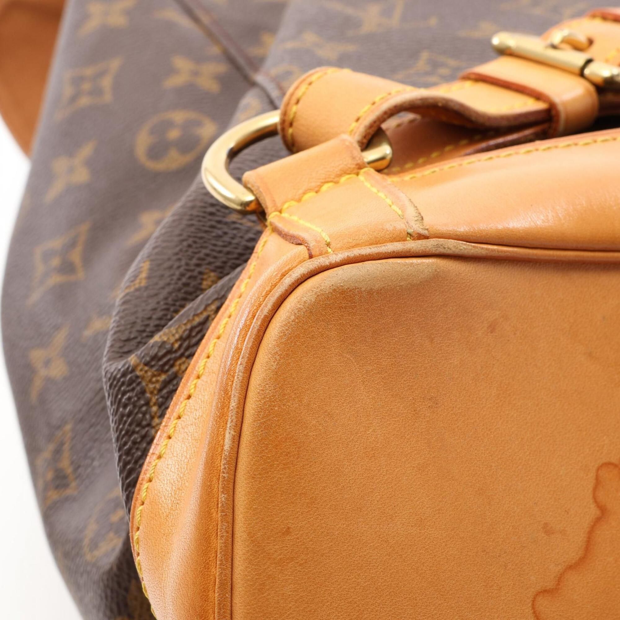 Monogram Coated Canvas Leather Backpack (Pre-Owned) - Louis Vuitton - Modalova