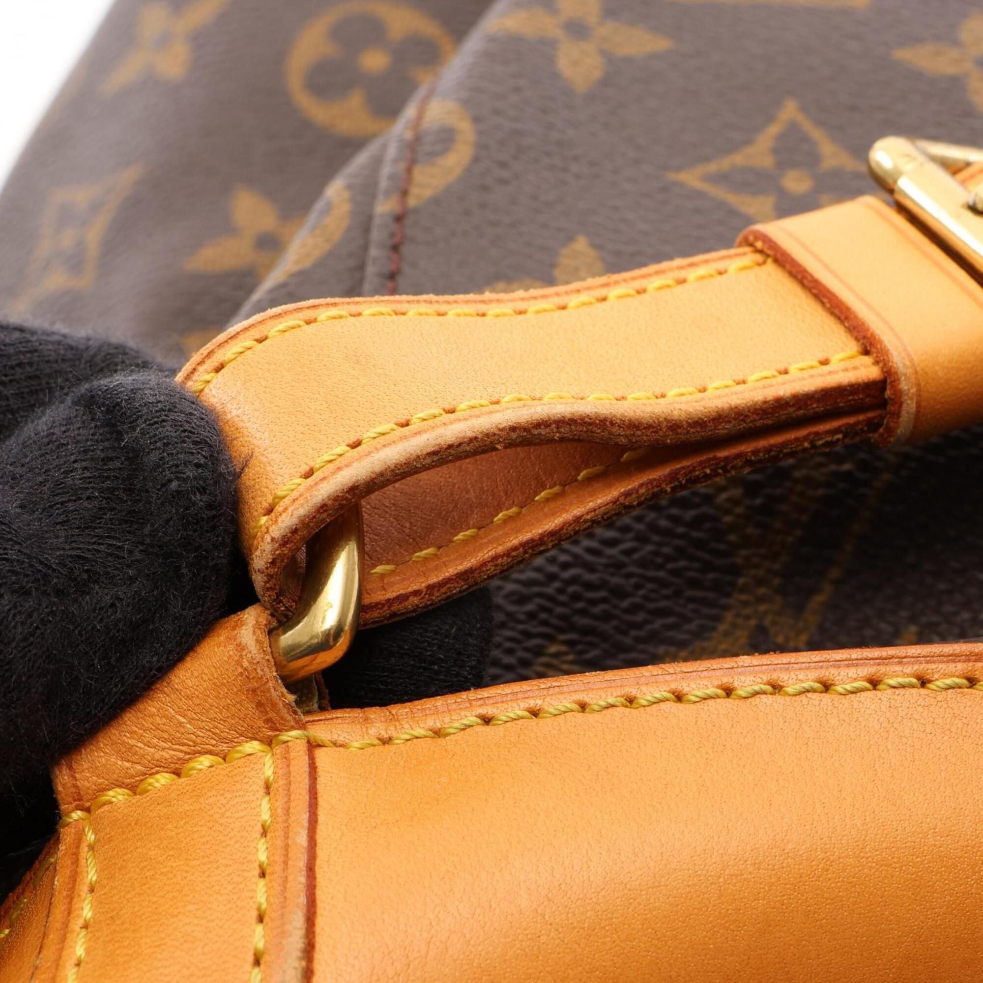 Monogram Coated Canvas Leather Backpack (Pre-Owned) - Louis Vuitton - Modalova
