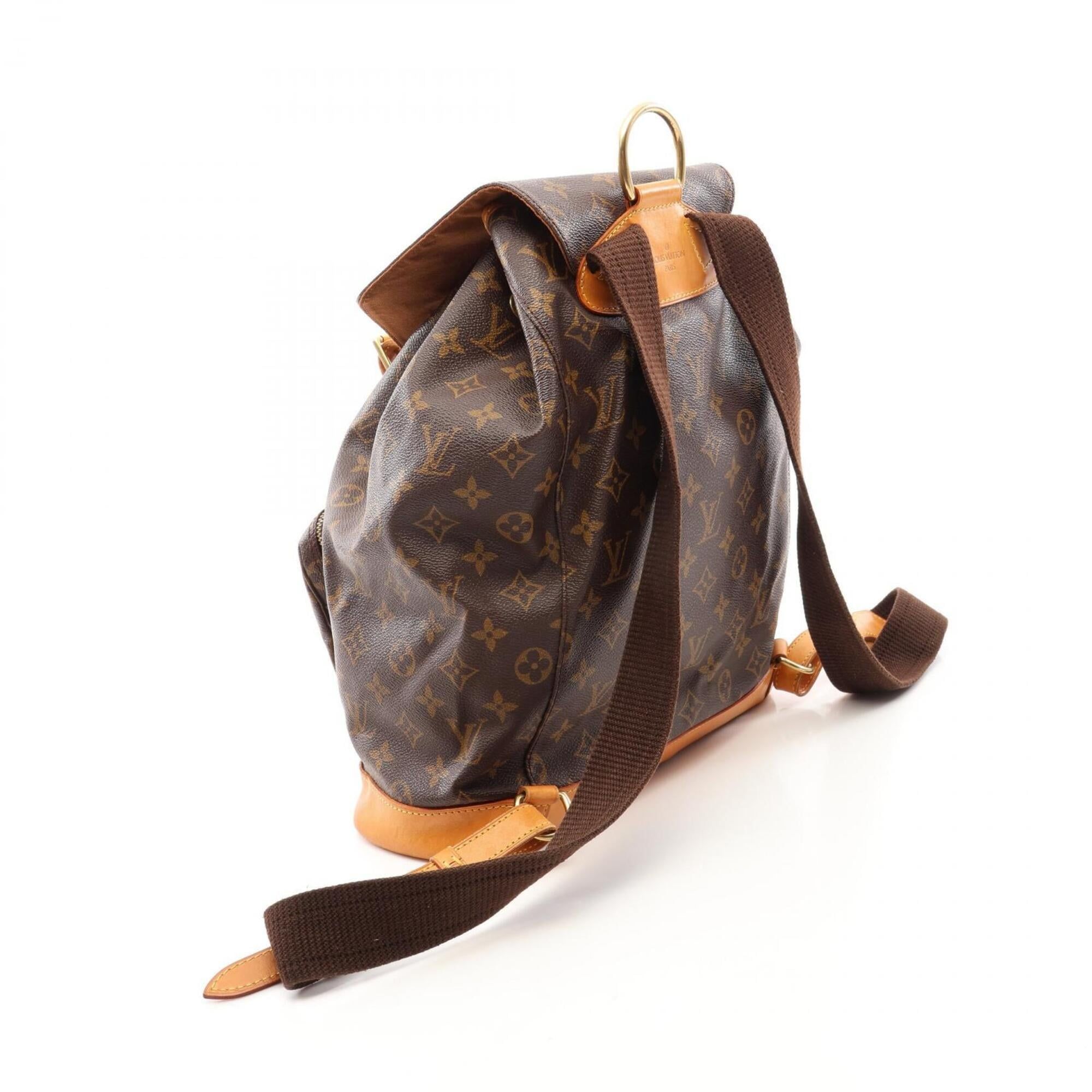 Monogram Coated Canvas Leather Backpack (Pre-Owned) - Louis Vuitton - Modalova