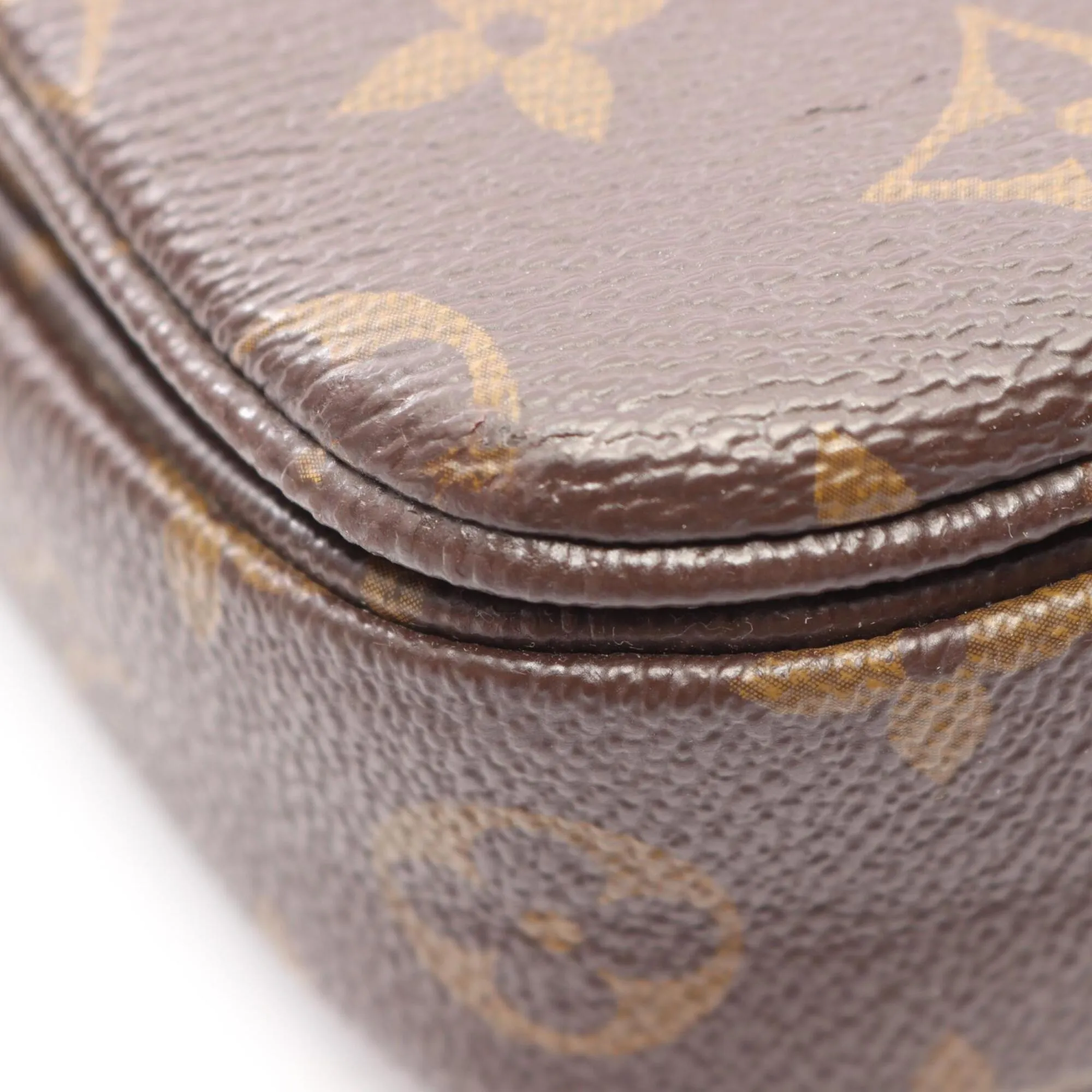 Monogram Reverse Coated Canvas Handbag Pochette (Pre-Owned) - Louis Vuitton - Modalova