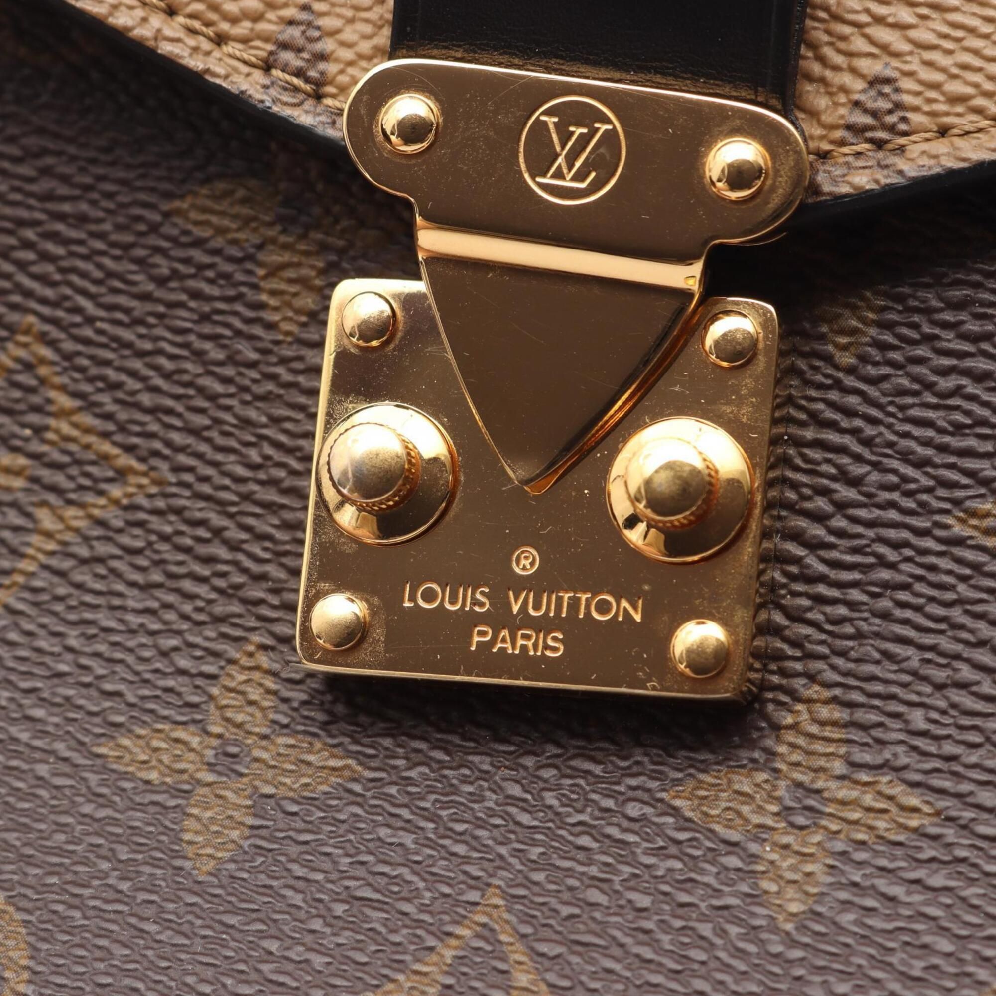 Monogram Reverse Coated Canvas Handbag Pochette (Pre-Owned) - Louis Vuitton - Modalova