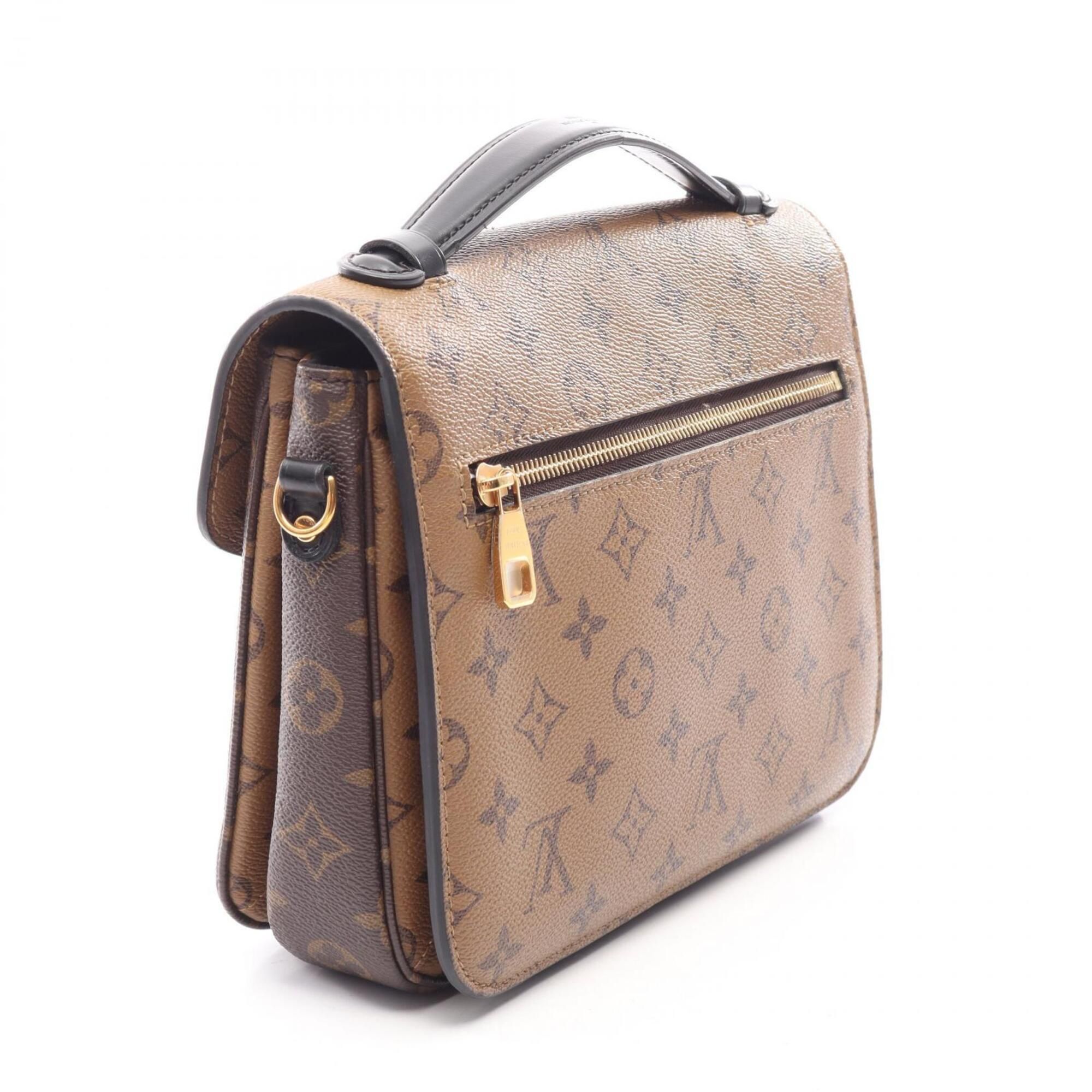 Monogram Reverse Coated Canvas Handbag Pochette (Pre-Owned) - Louis Vuitton - Modalova