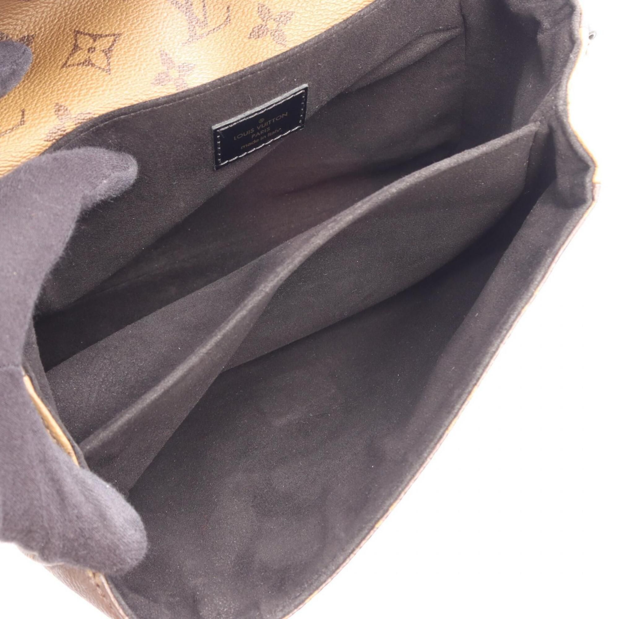 Monogram Reverse Coated Canvas Handbag Pochette (Pre-Owned) - Louis Vuitton - Modalova