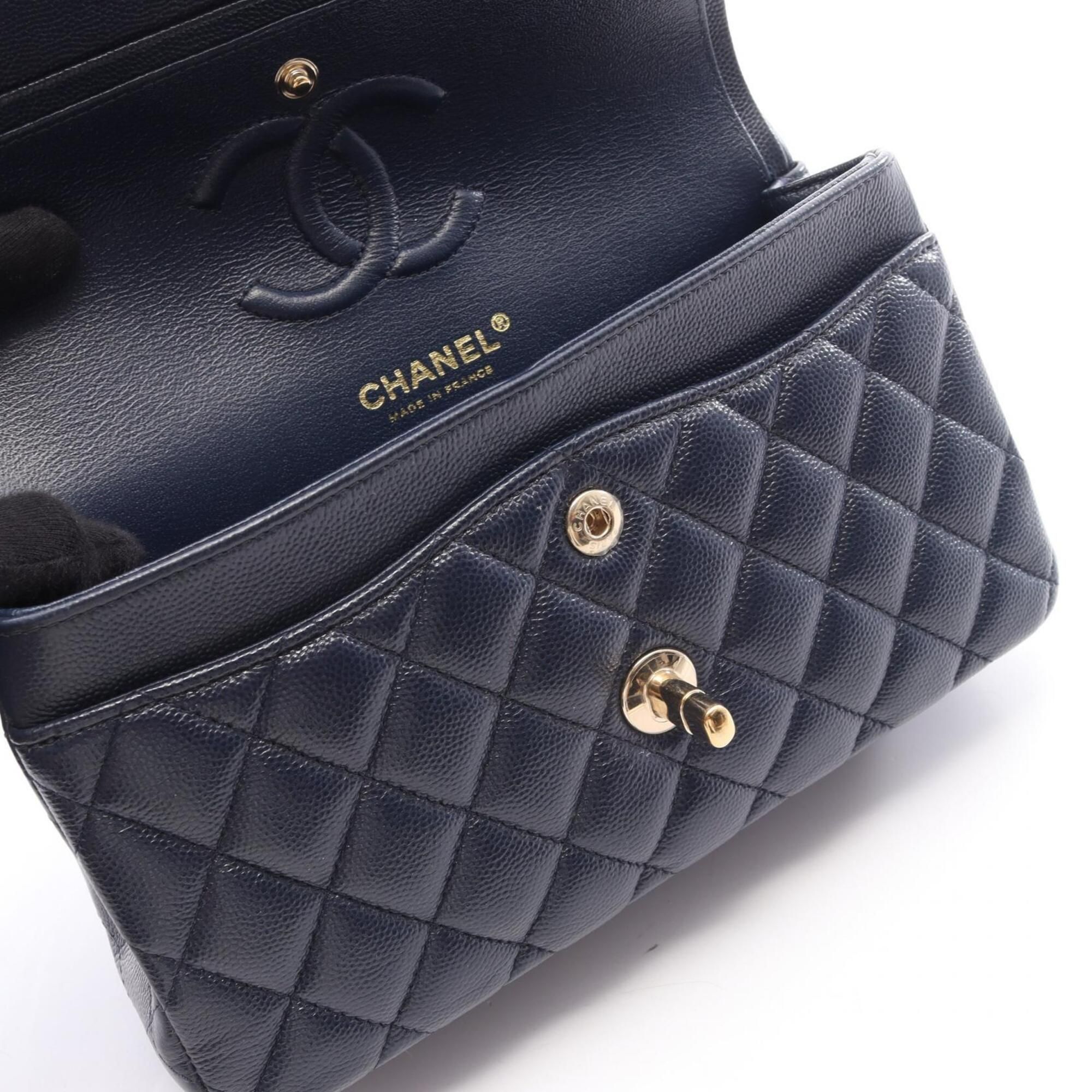 Grained Calfskin Handbag Shoulder Bag (Pre-Owned) - Chanel - Modalova