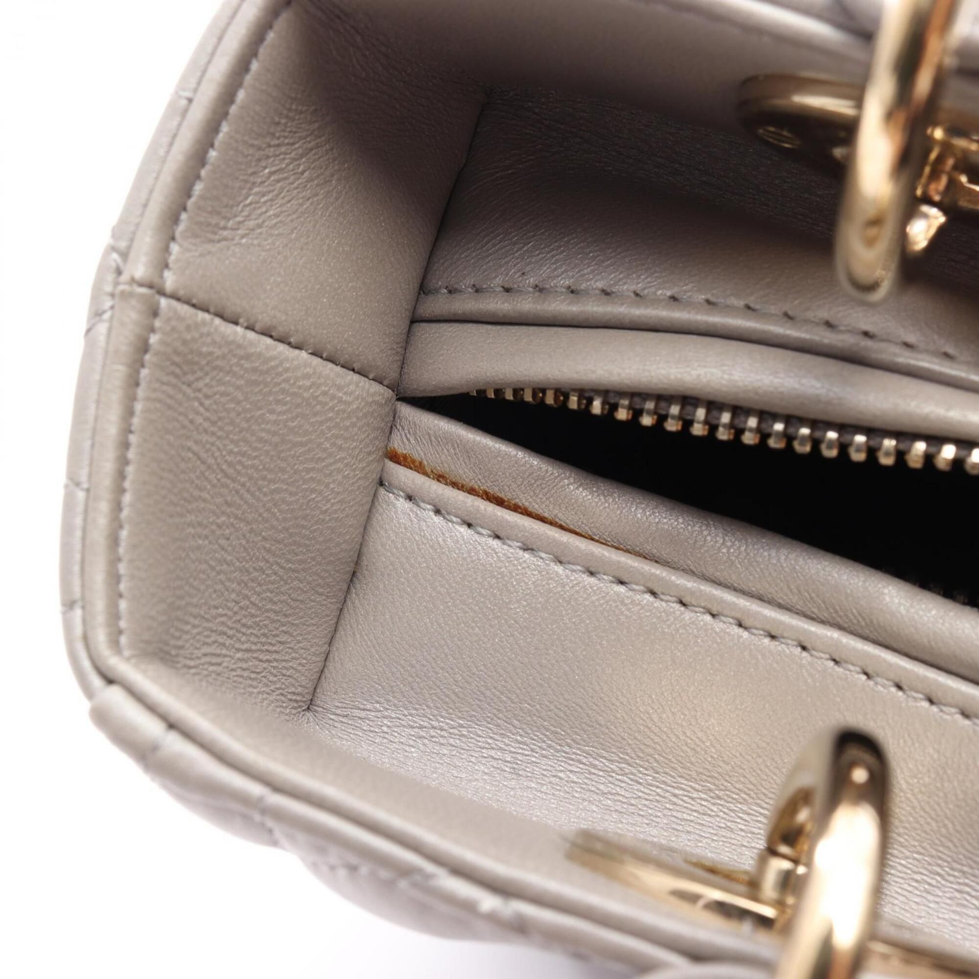 Leather Handbag (Pre-Owned) - Christian Dior - Modalova