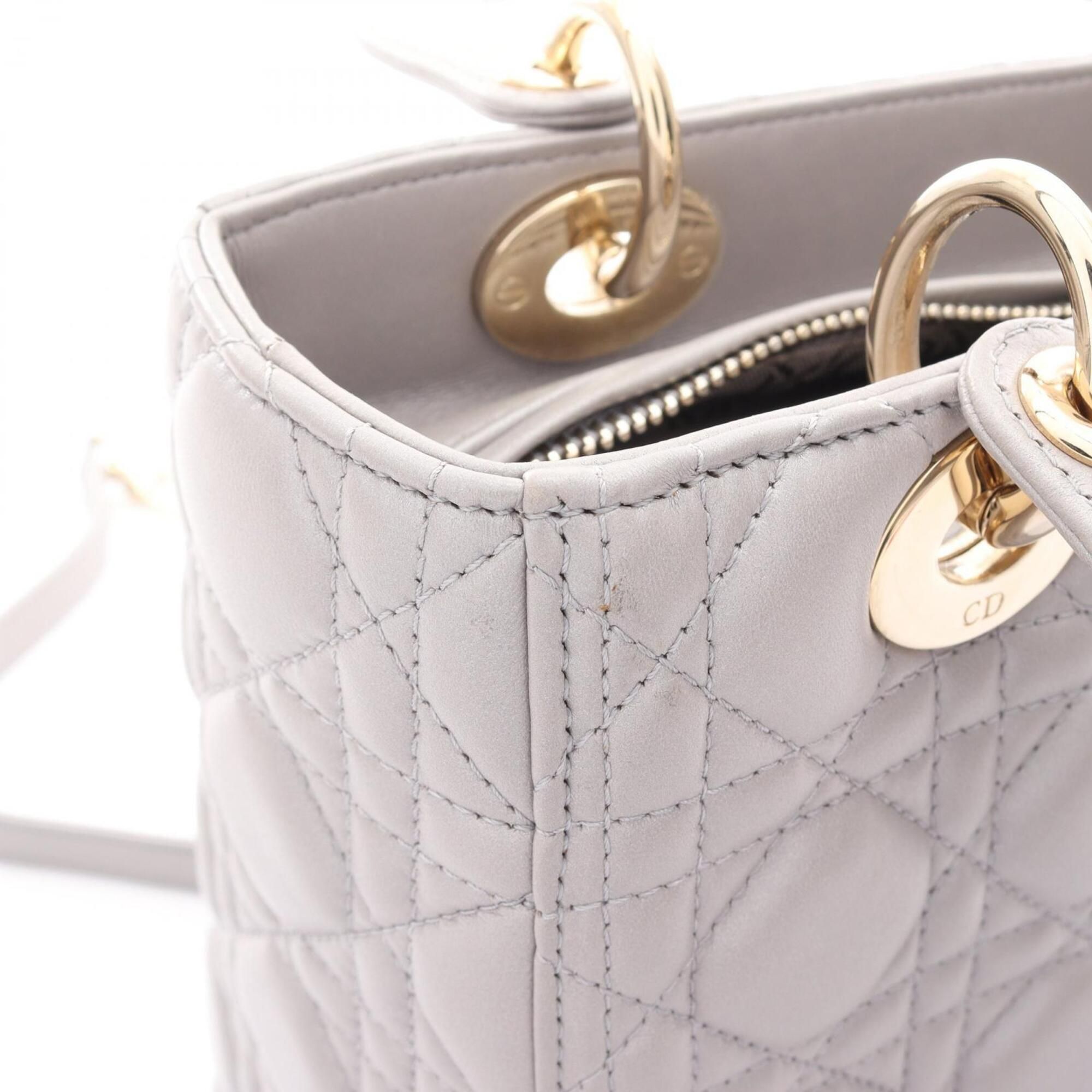 Leather Handbag (Pre-Owned) - Christian Dior - Modalova