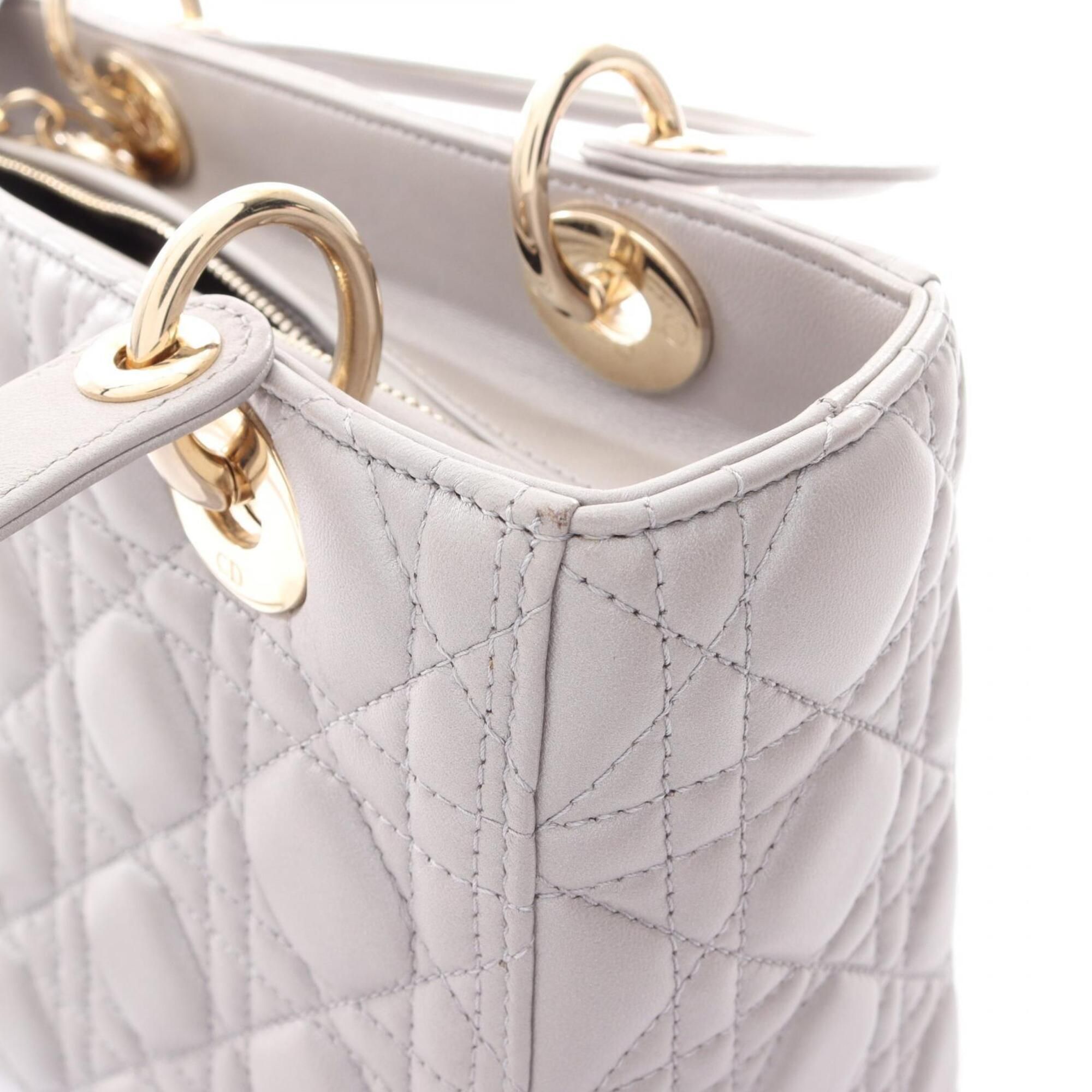 Leather Handbag (Pre-Owned) - Christian Dior - Modalova