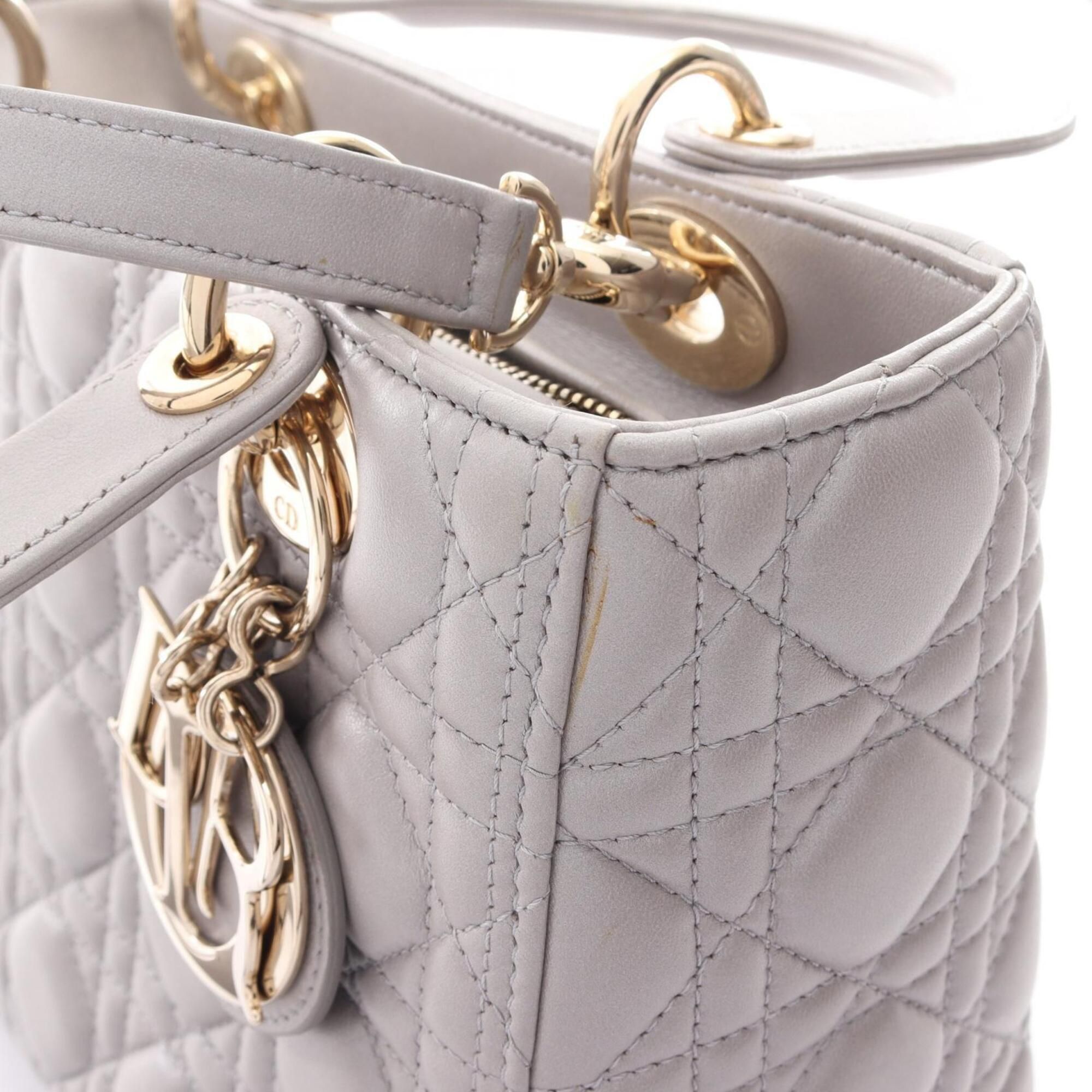 Leather Handbag (Pre-Owned) - Christian Dior - Modalova