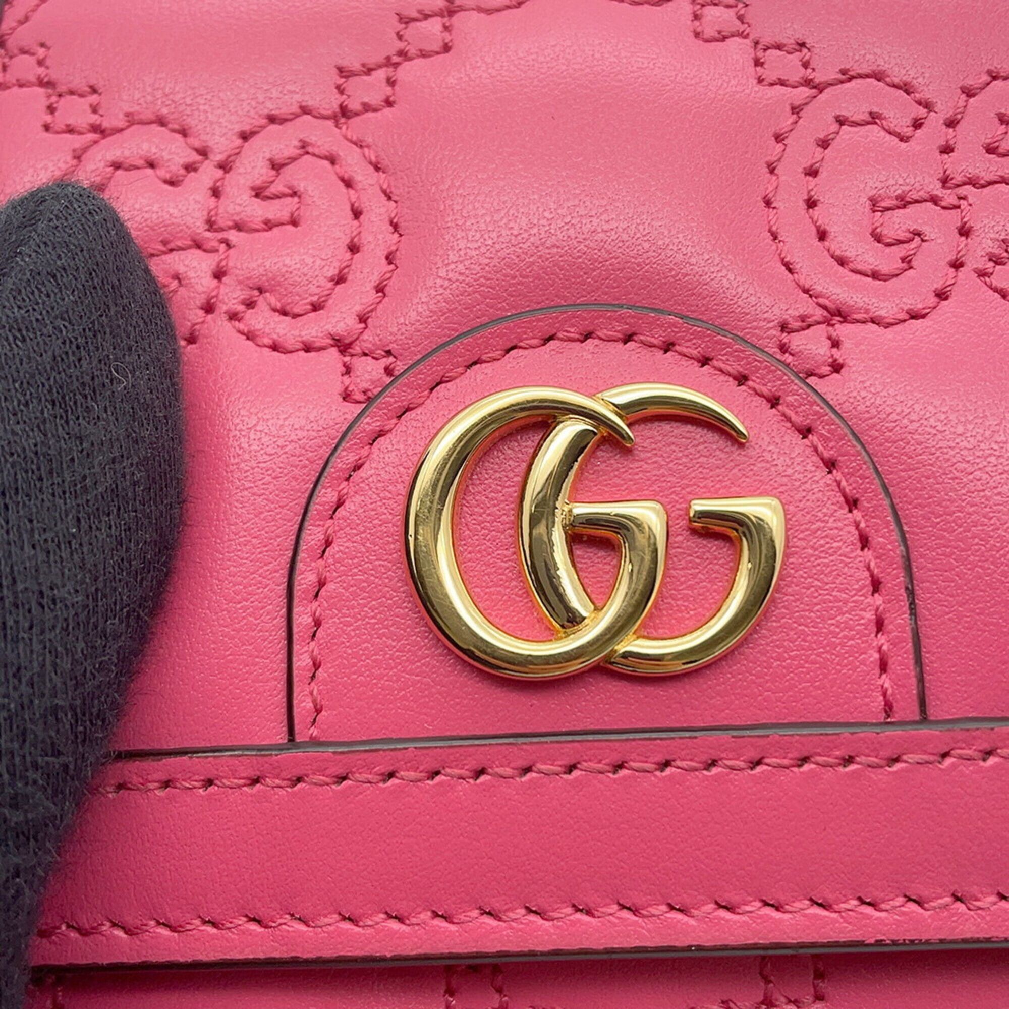 Leather Wallet (Bi-Fold) (Pre-Owned) - Gucci - Modalova