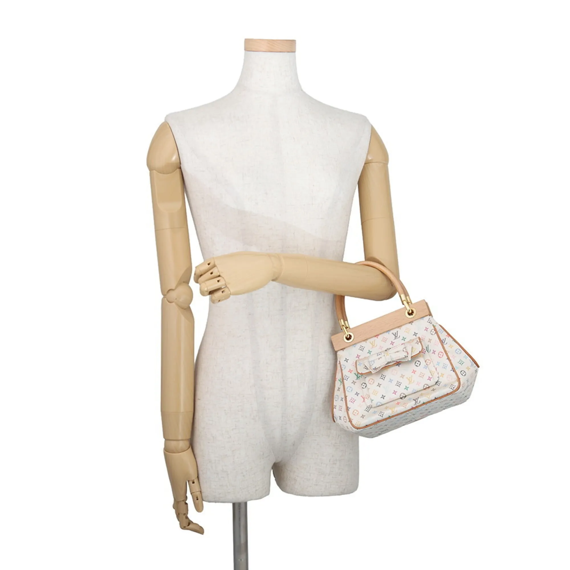 Monogram Satin Handbag (Pre-Owned) - Louis Vuitton - Modalova