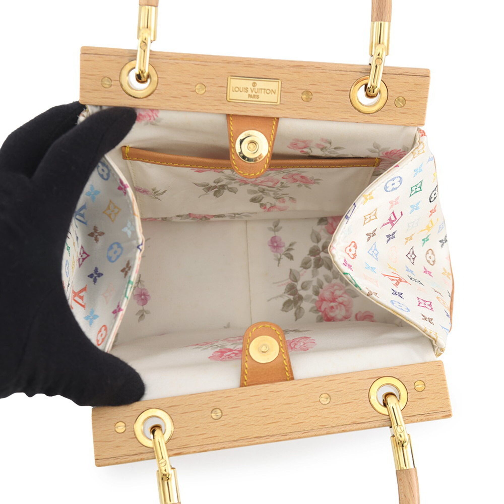 Monogram Satin Handbag (Pre-Owned) - Louis Vuitton - Modalova