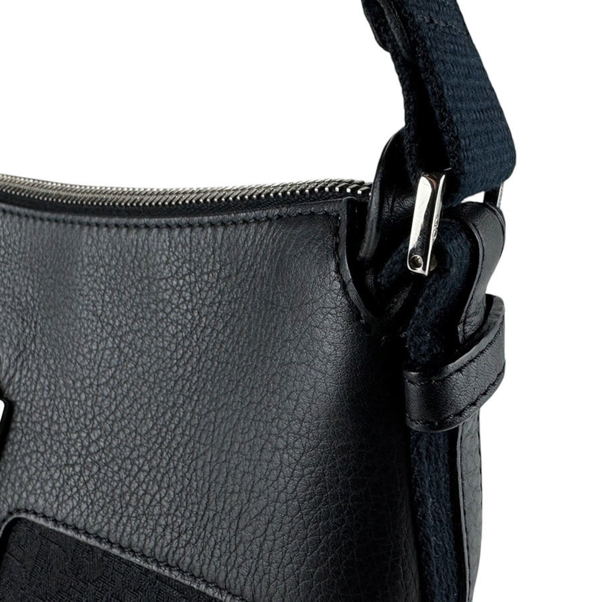 Canvas Leather Shoulder Bag (Pre-Owned) - Christian Dior - Modalova