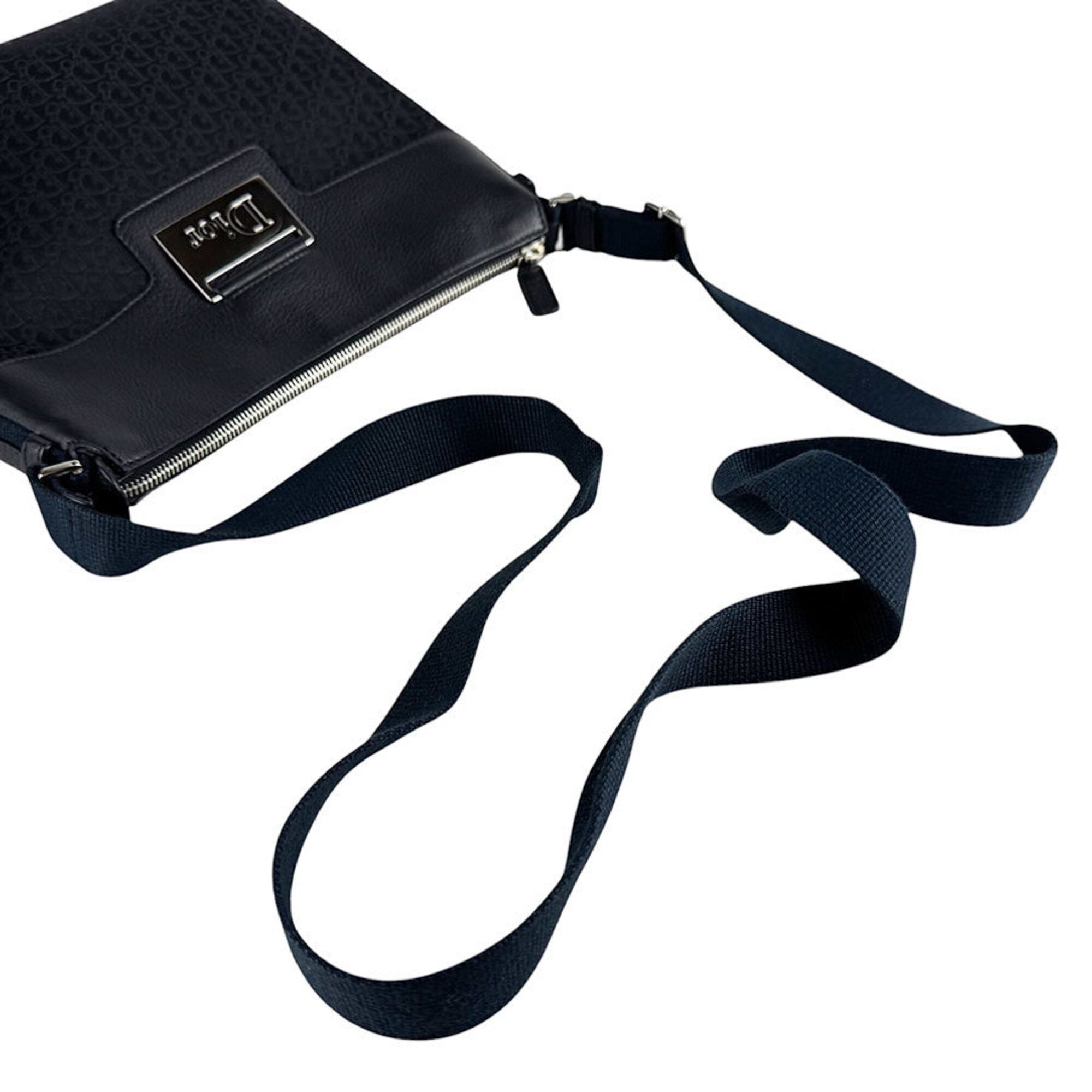 Canvas Leather Shoulder Bag (Pre-Owned) - Christian Dior - Modalova