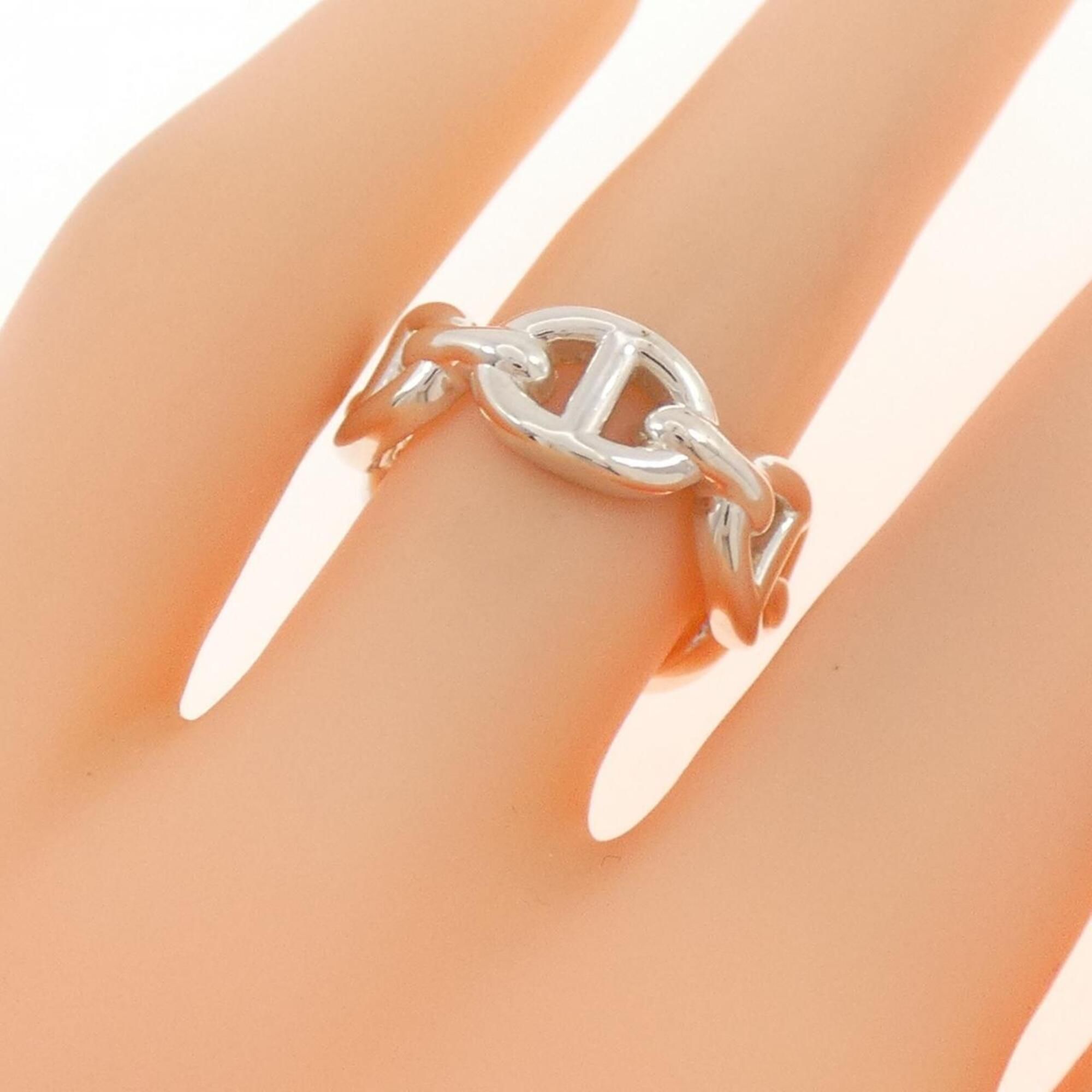 Silver 925 Band Ring (Pre-Owned) - Hermes - Modalova