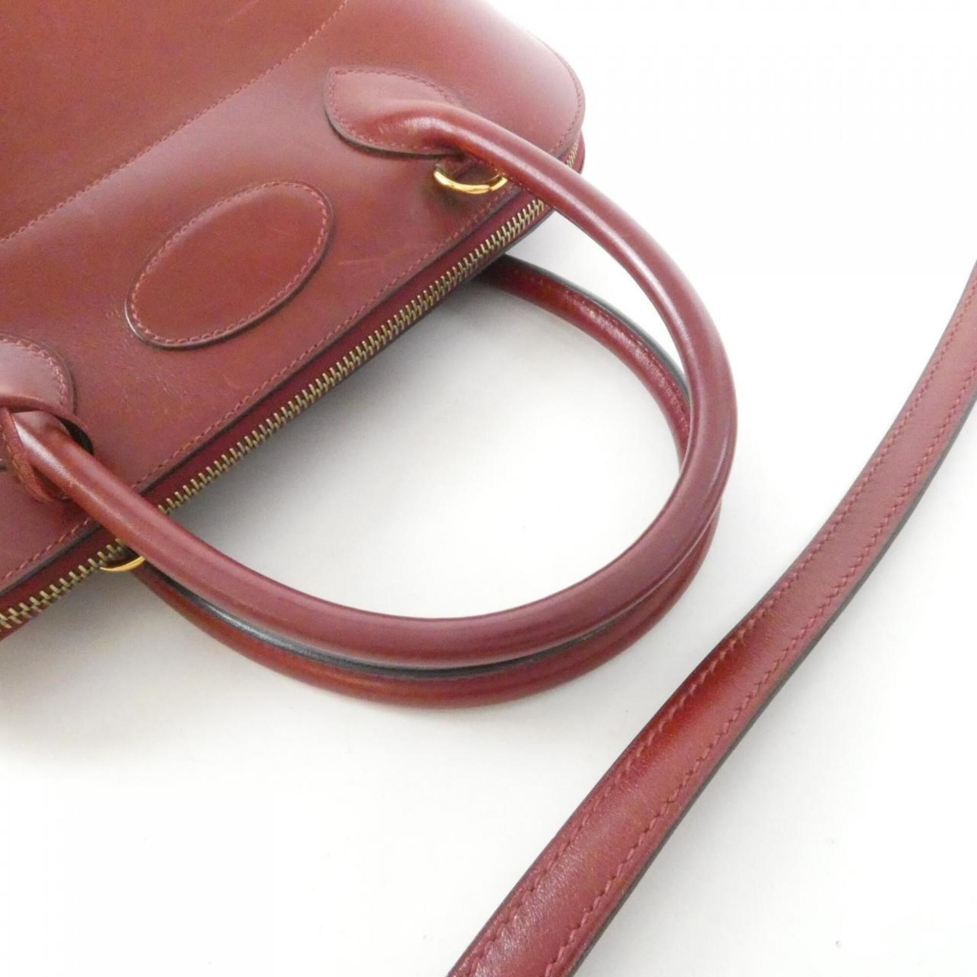 Box Calf Leather Handbag (Pre-Owned) - Hermes - Modalova