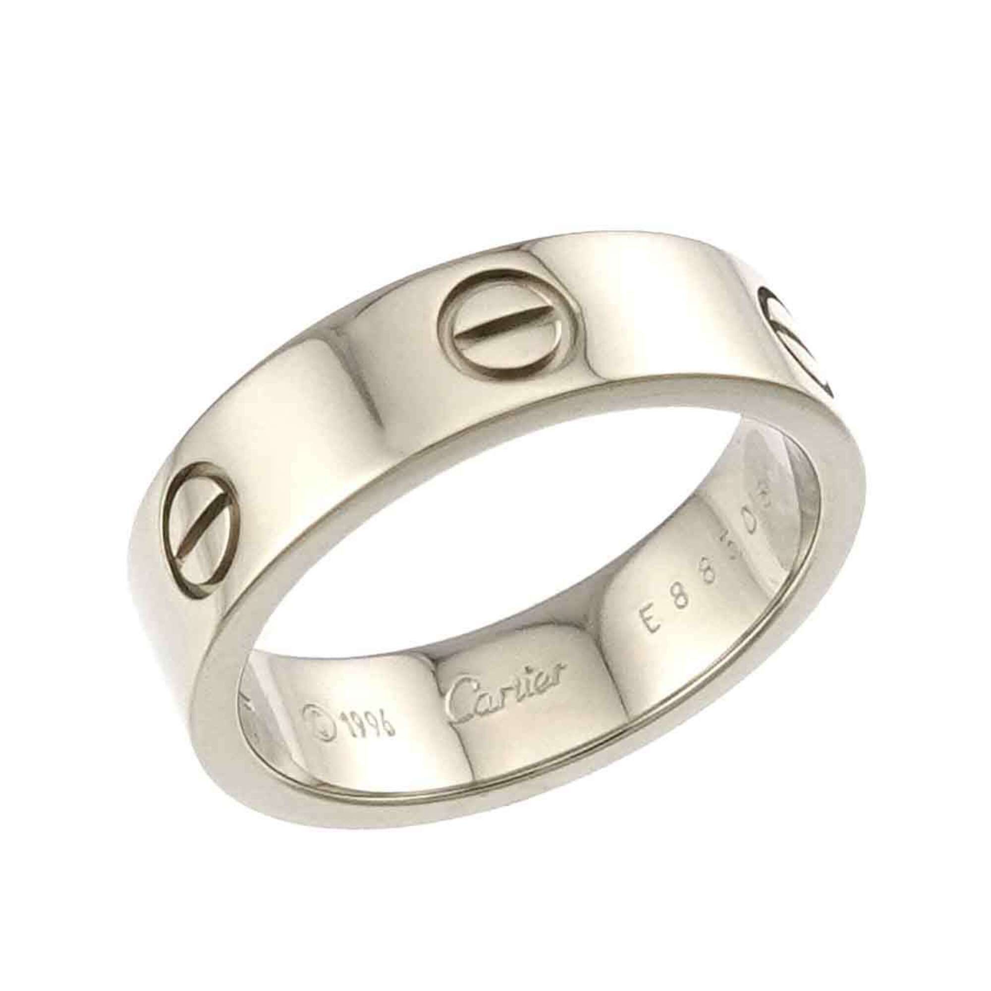 White Gold (18K) Band Ring (Pre-Owned) - Cartier - Modalova