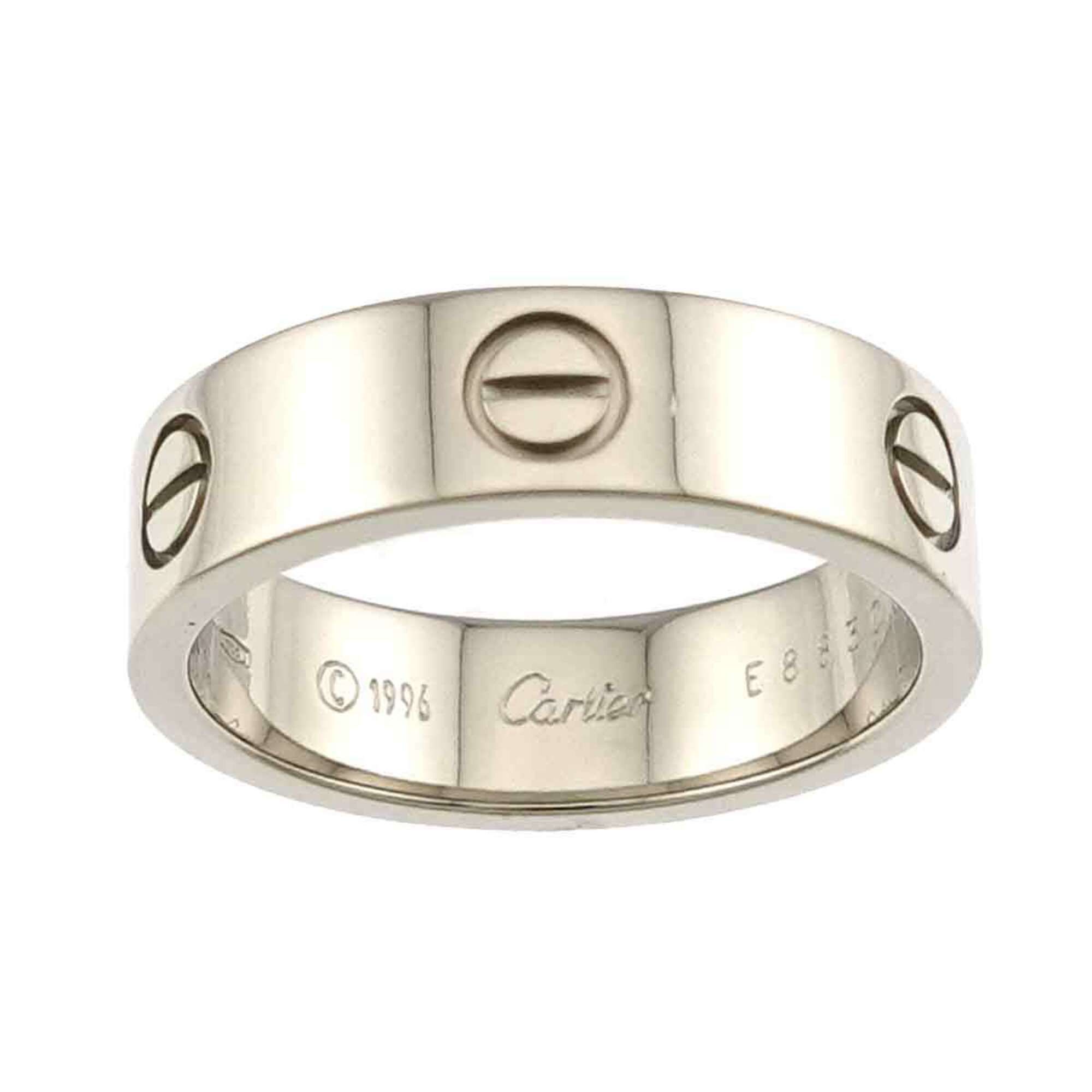 White Gold (18K) Band Ring (Pre-Owned) - Cartier - Modalova