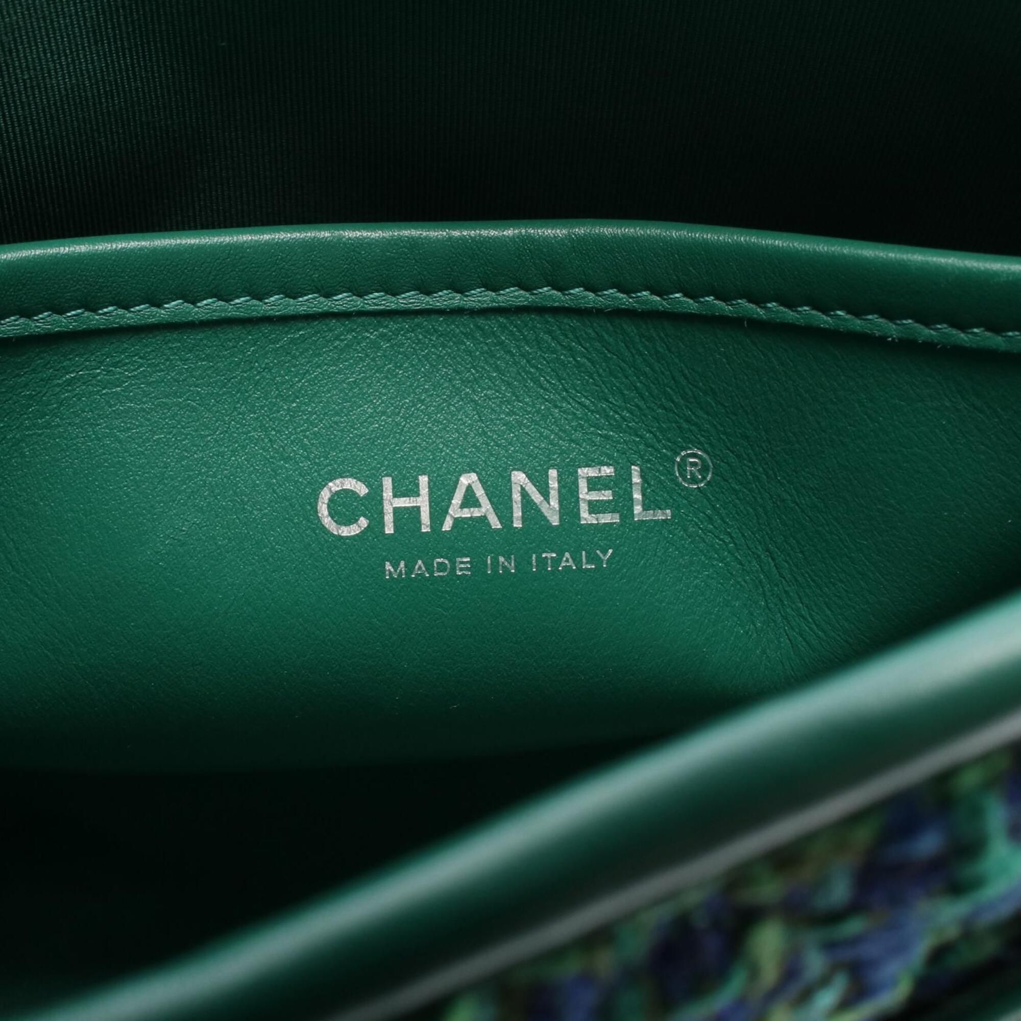Fabric Leather Handbag Shoulder Bag (Pre-Owned) - Chanel - Modalova