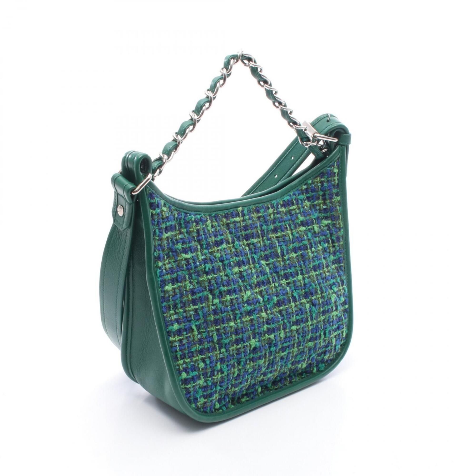 Fabric Leather Handbag Shoulder Bag (Pre-Owned) - Chanel - Modalova