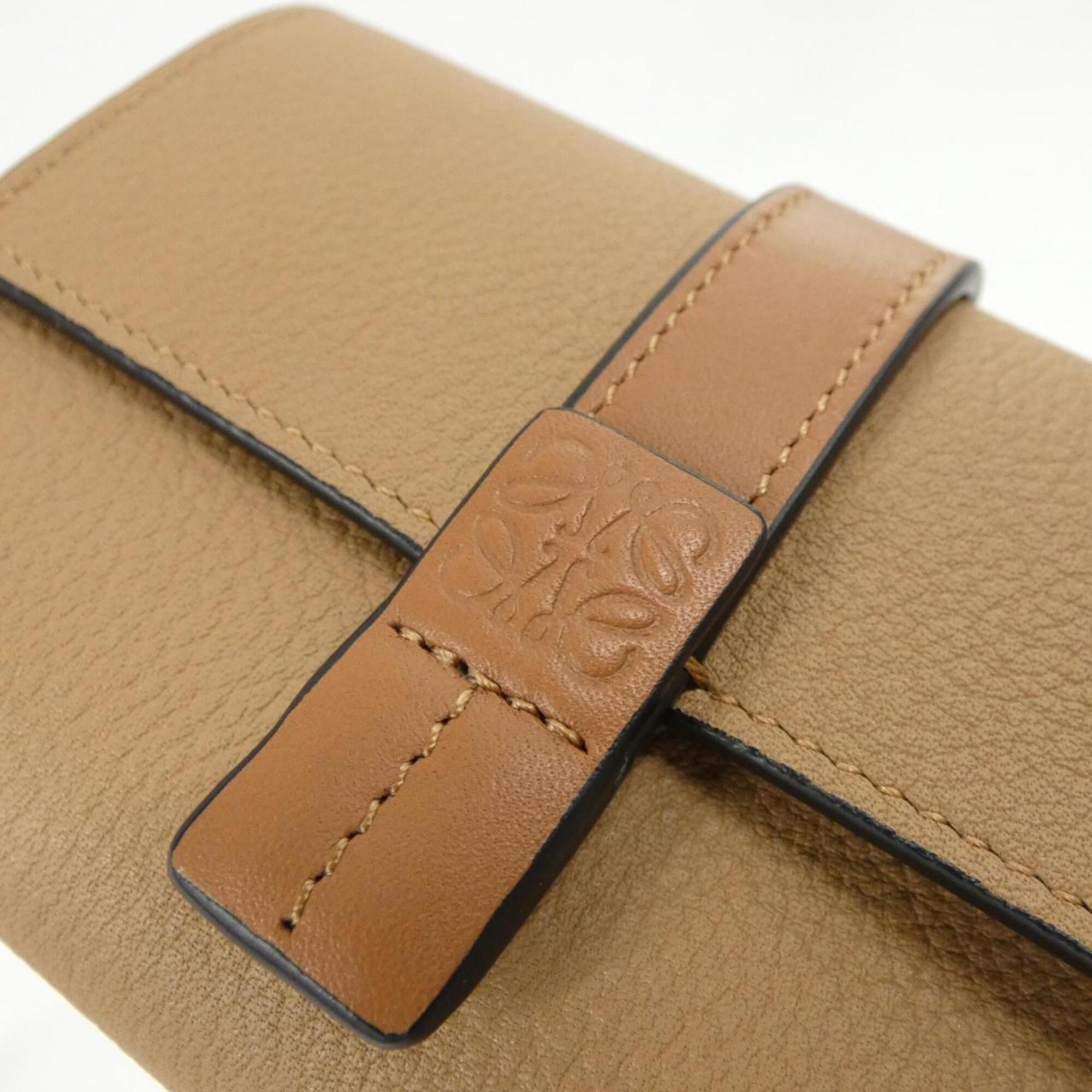 Leather Wallet (Tri-Fold) (Pre-Owned) - Loewe - Modalova