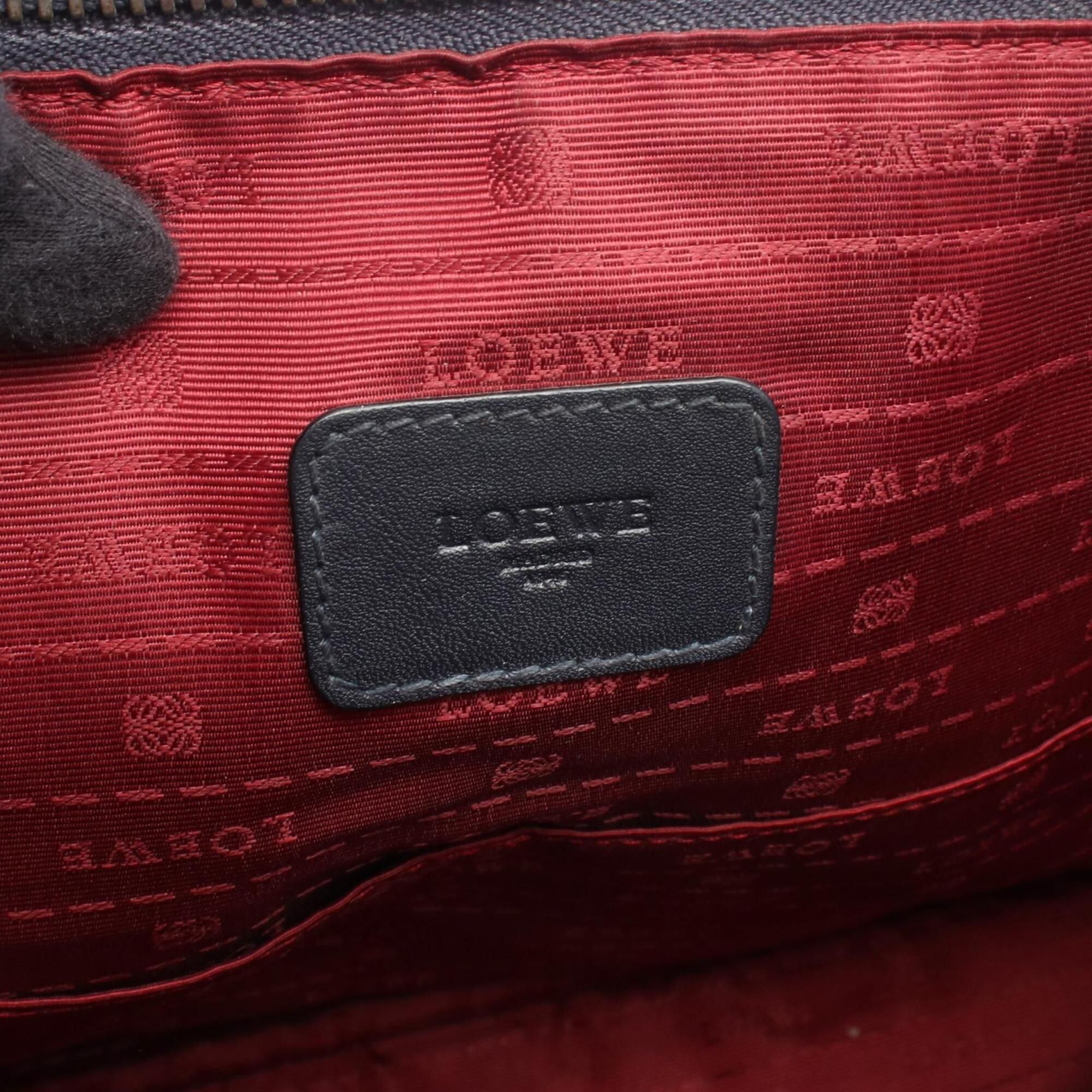 Leather Briefcase Handbag (Pre-Owned) - Loewe - Modalova