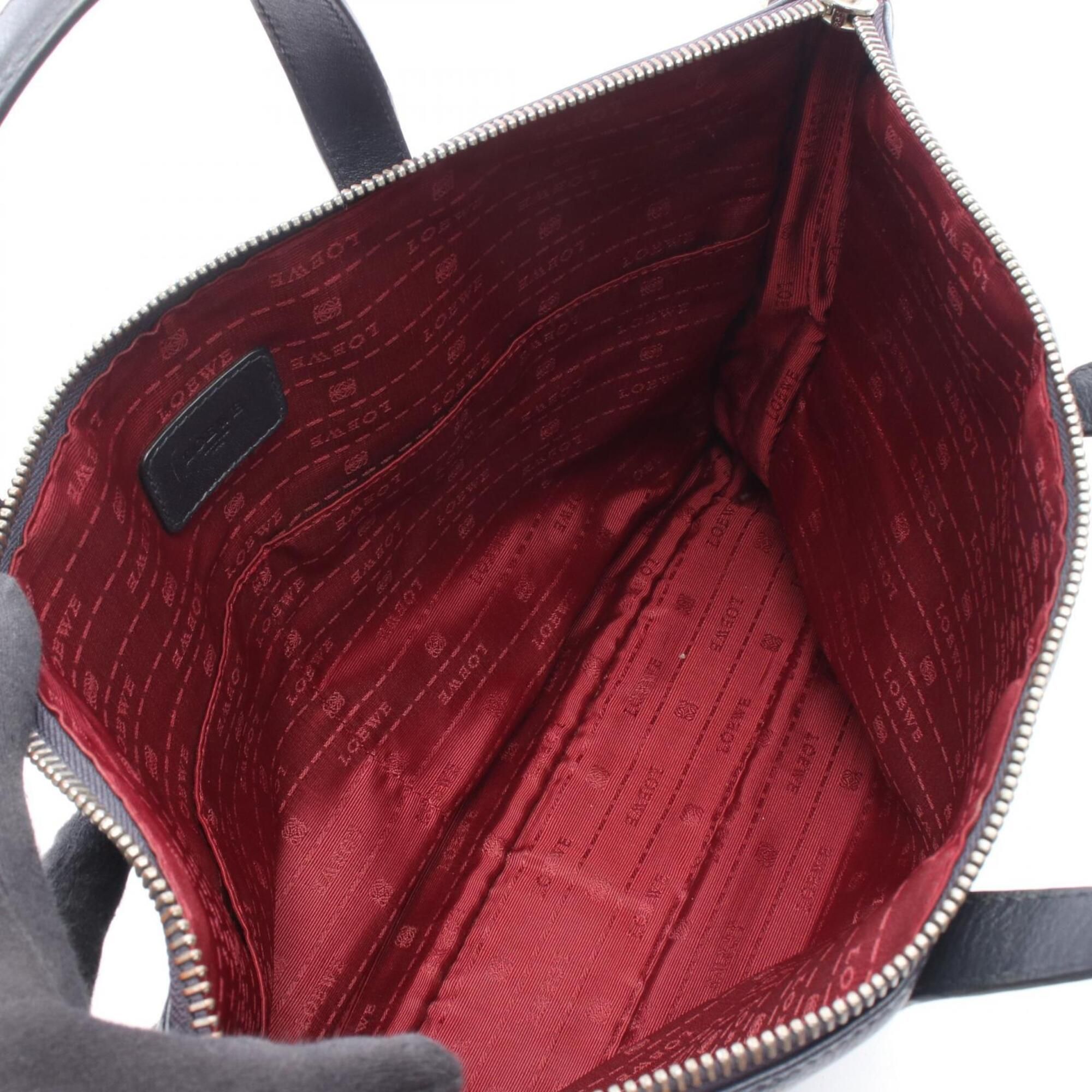 Leather Briefcase Handbag (Pre-Owned) - Loewe - Modalova