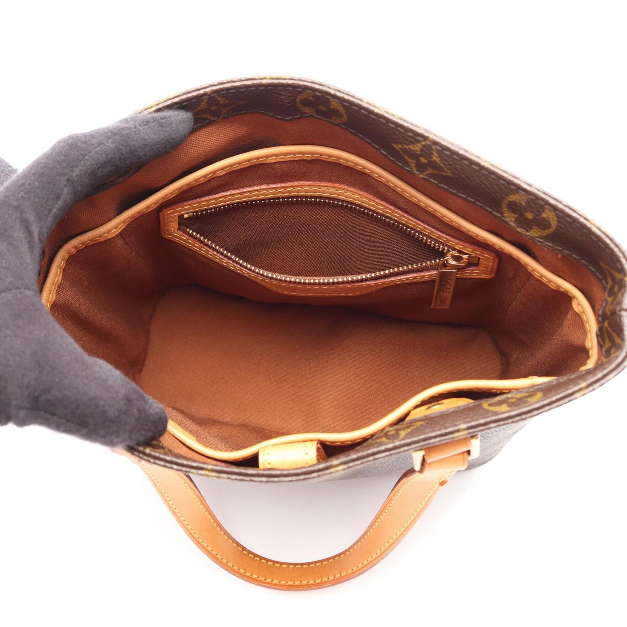 Monogram Leather Handbag (Pre-Owned) - Louis Vuitton - Modalova