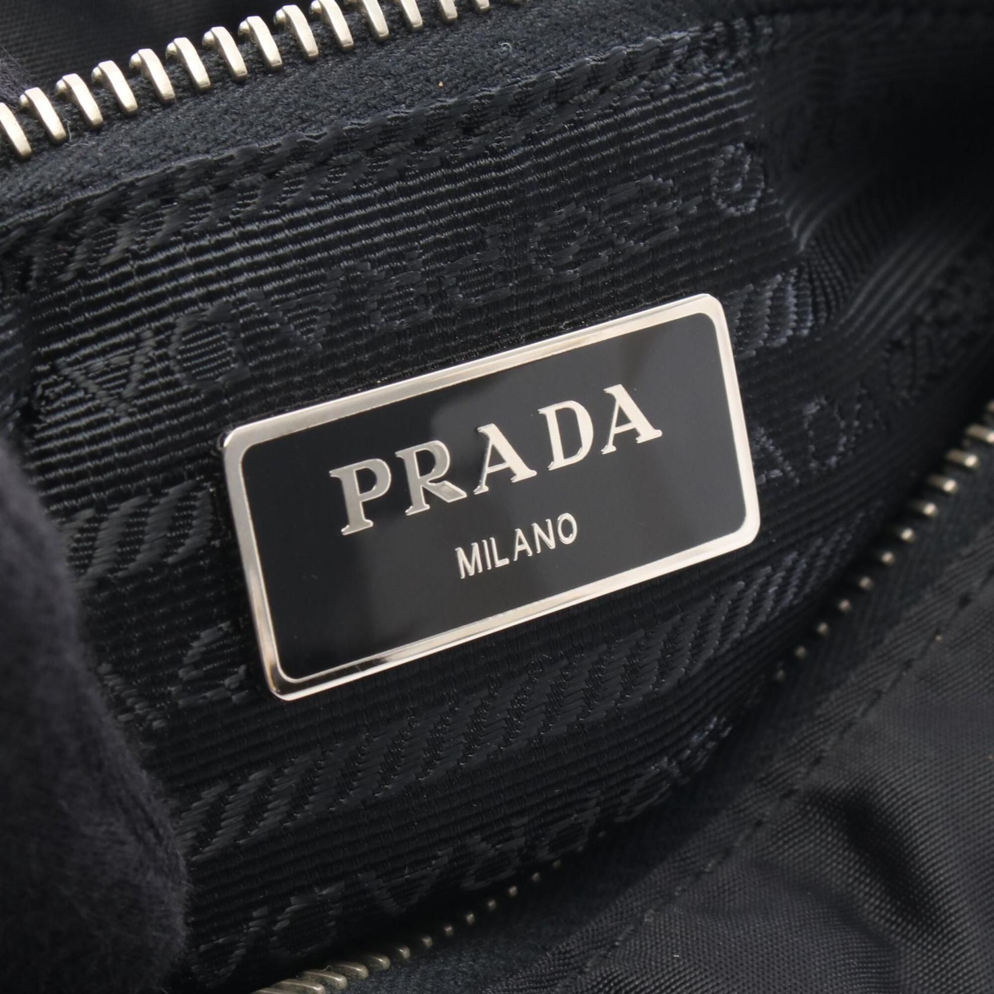 Nylon Leather Handbag Shoulder Bag (Pre-Owned) - Prada - Modalova