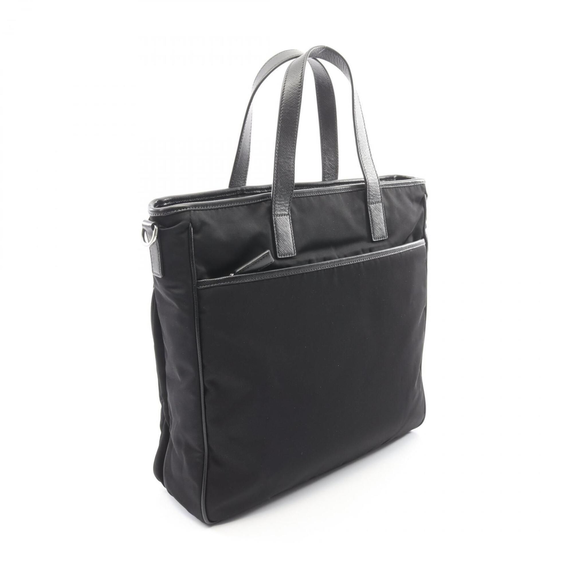 Nylon Leather Handbag (Pre-Owned) - Prada - Modalova