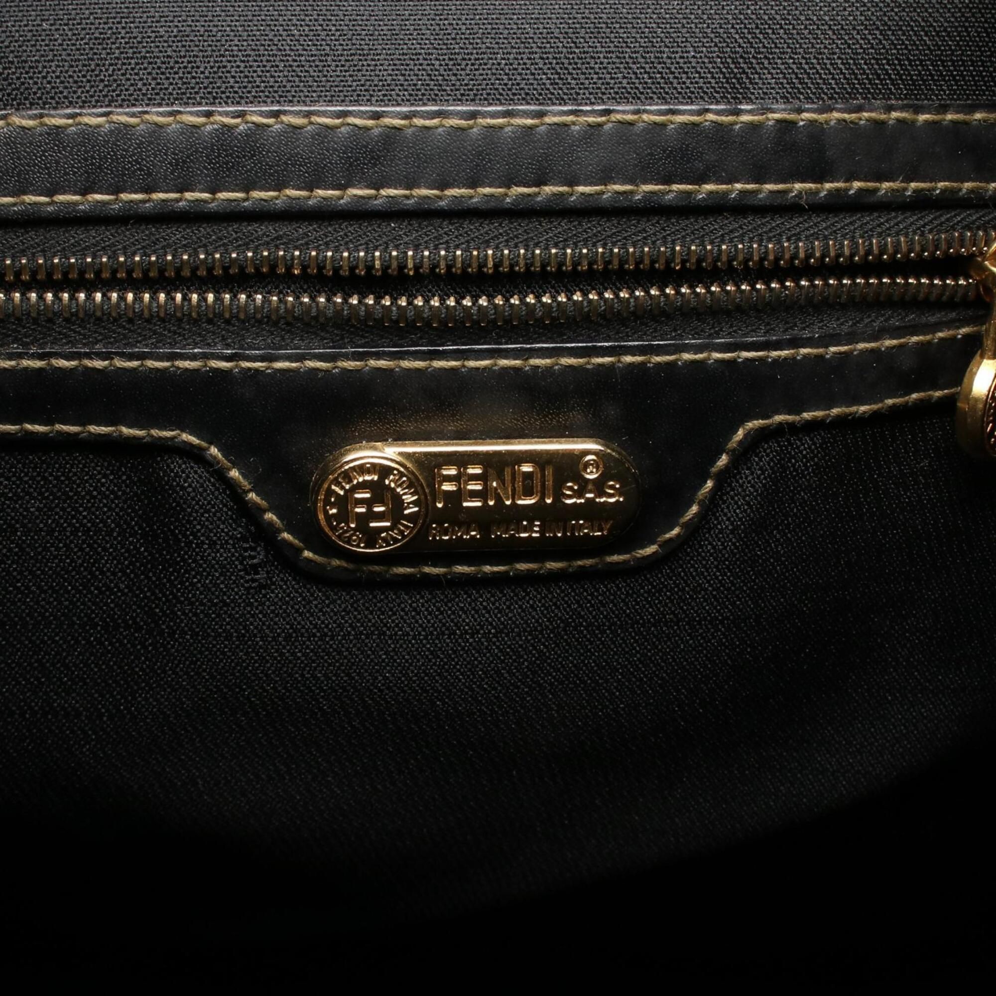 Coated Canvas Leather Backpack Handbag (Pre-Owned) - Fendi - Modalova
