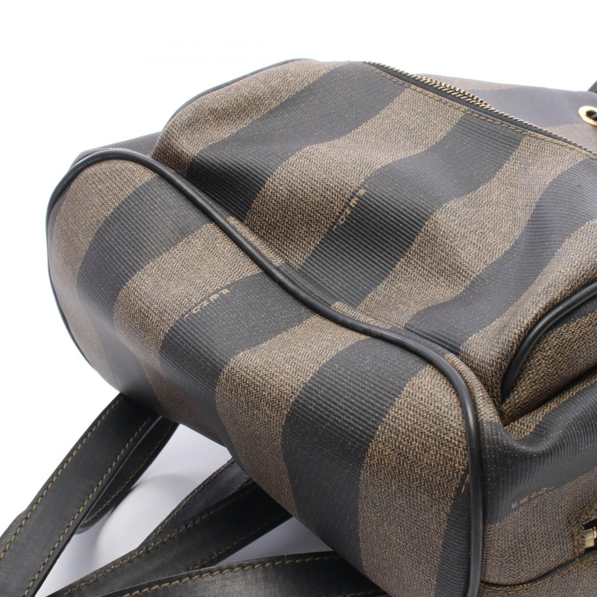 Coated Canvas Leather Backpack Handbag (Pre-Owned) - Fendi - Modalova