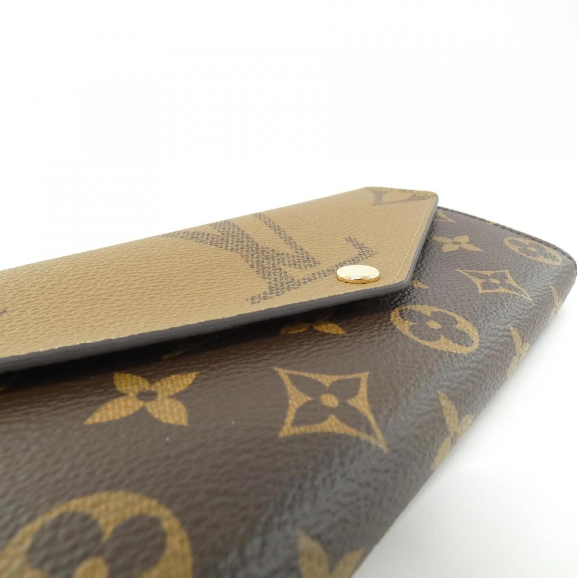 Coated Canvas Long Wallet (Bi-Fold) (Pre-Owned) - Louis Vuitton - Modalova