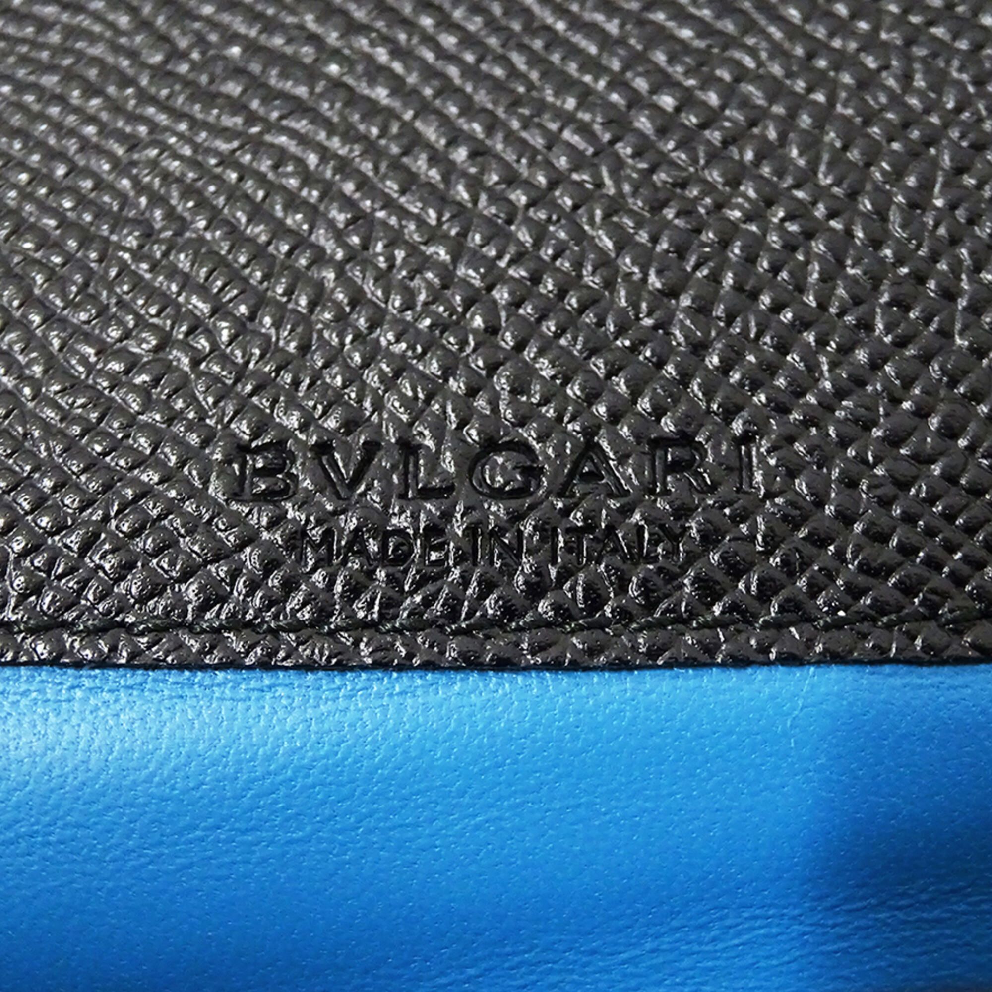 Leather Long Wallet (Bi-Fold) (Pre-Owned) - Bvlgari - Modalova