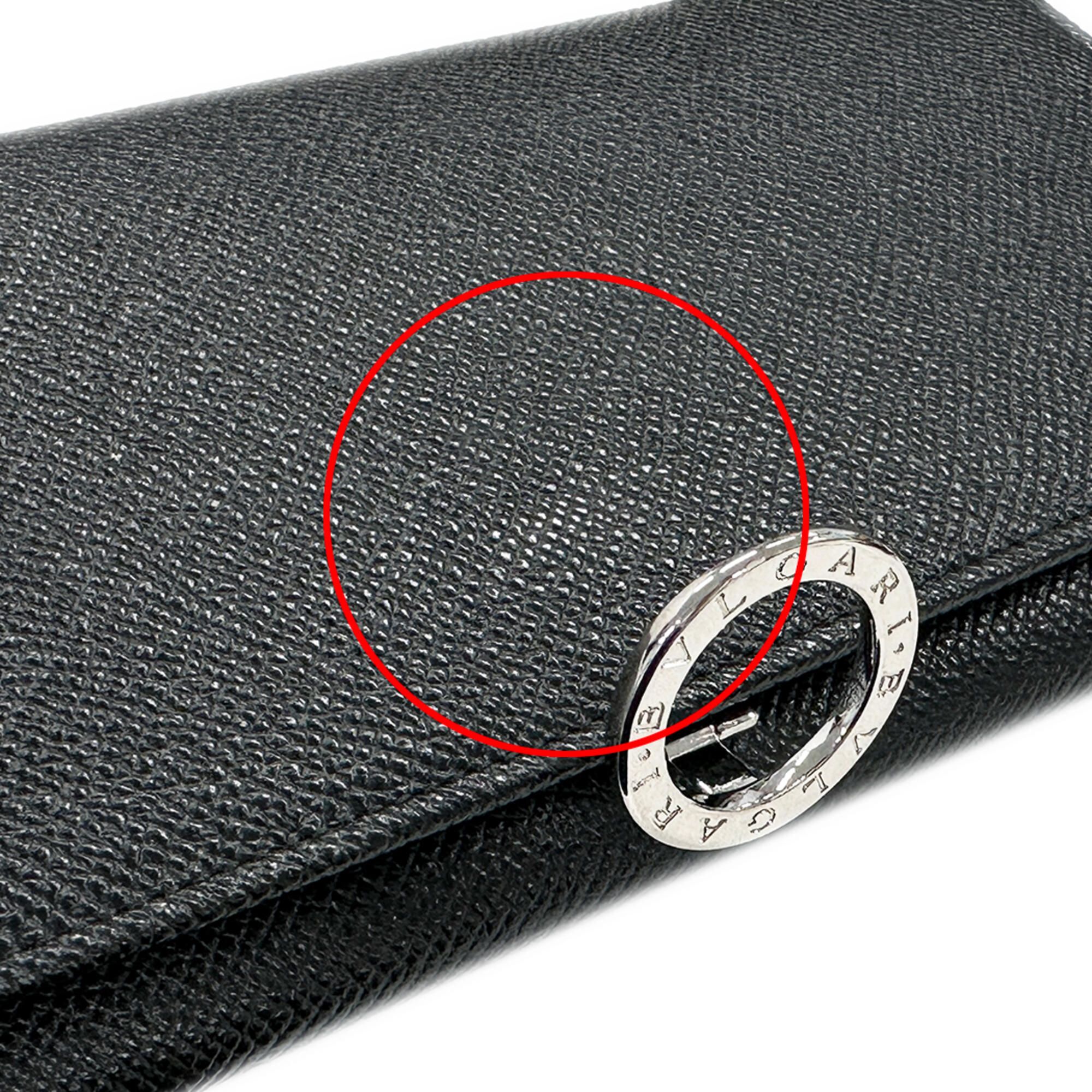 Leather Long Wallet (Bi-Fold) (Pre-Owned) - Bvlgari - Modalova