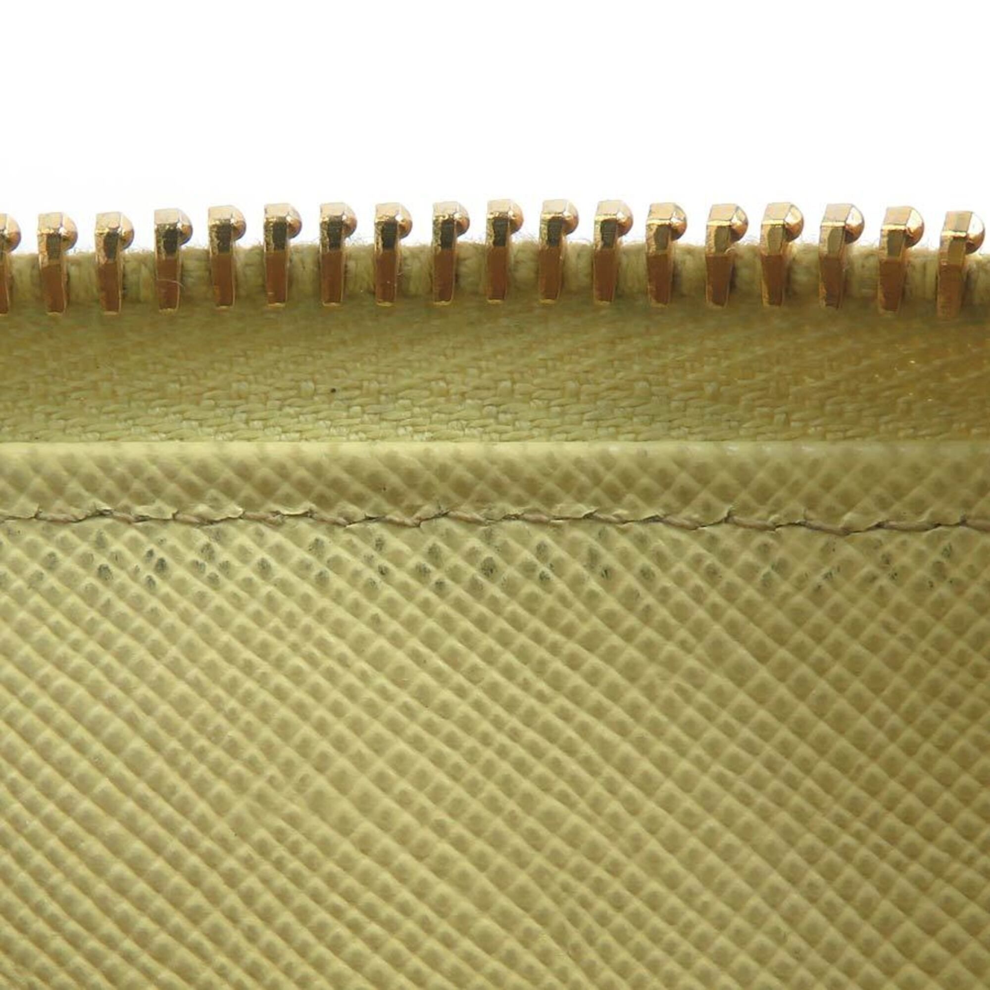 Leather Long Wallet (Bi-Fold) (Pre-Owned) - Prada - Modalova