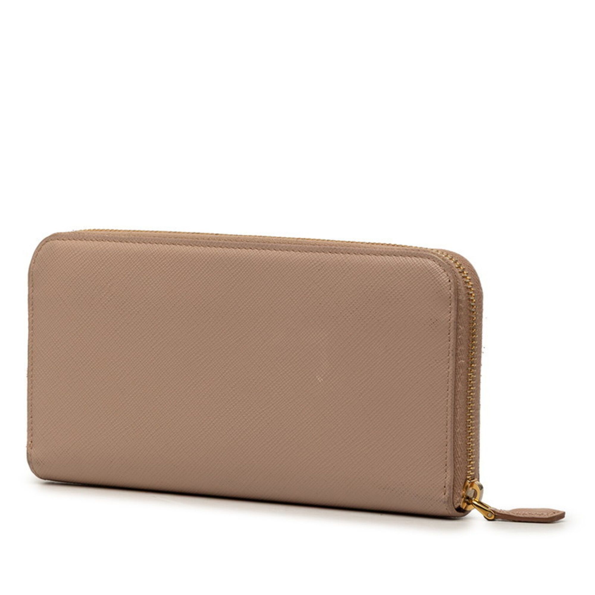 Leather Long Wallet (Bi-Fold) (Pre-Owned) - Prada - Modalova