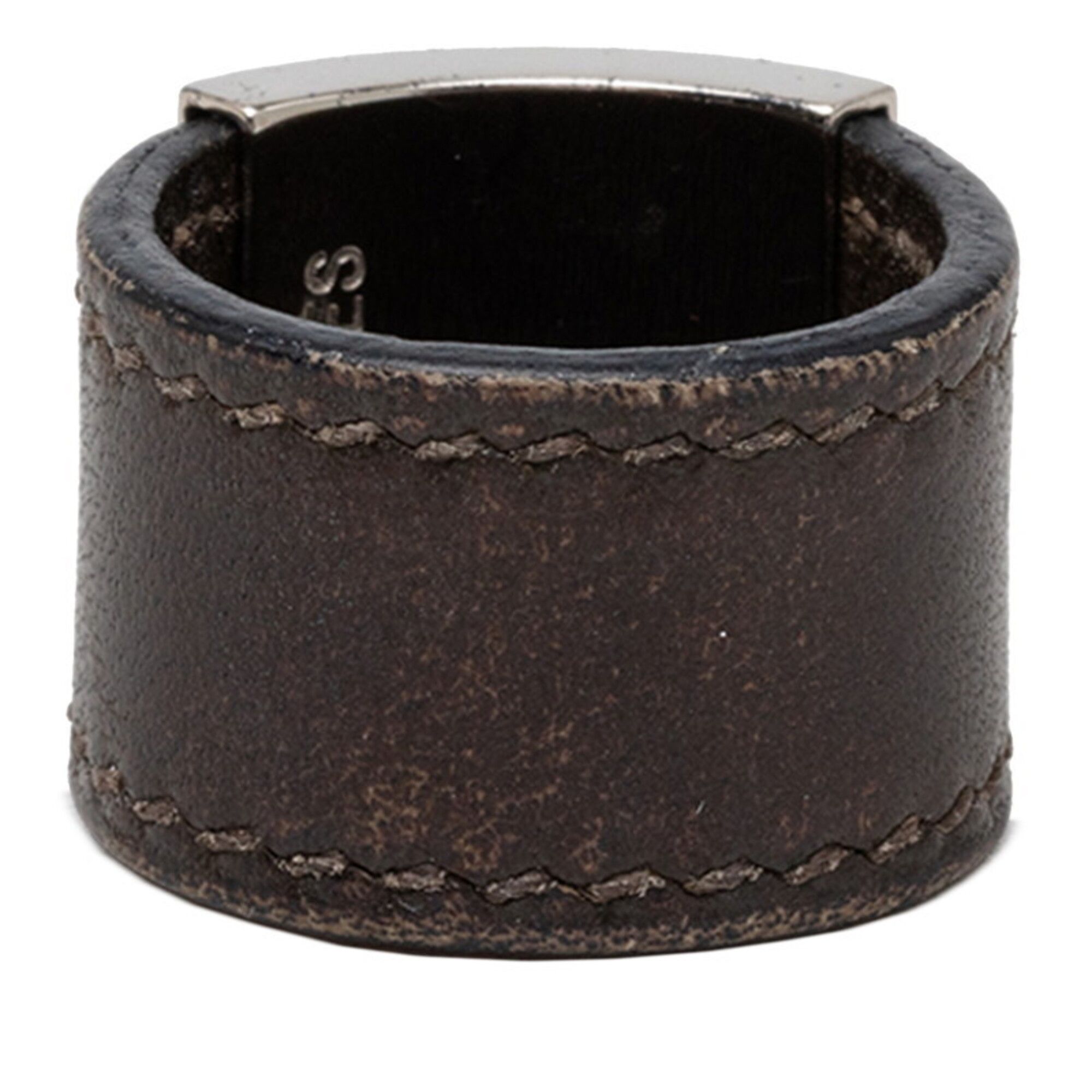 Leather Band Ring (Pre-Owned) - Hermes - Modalova