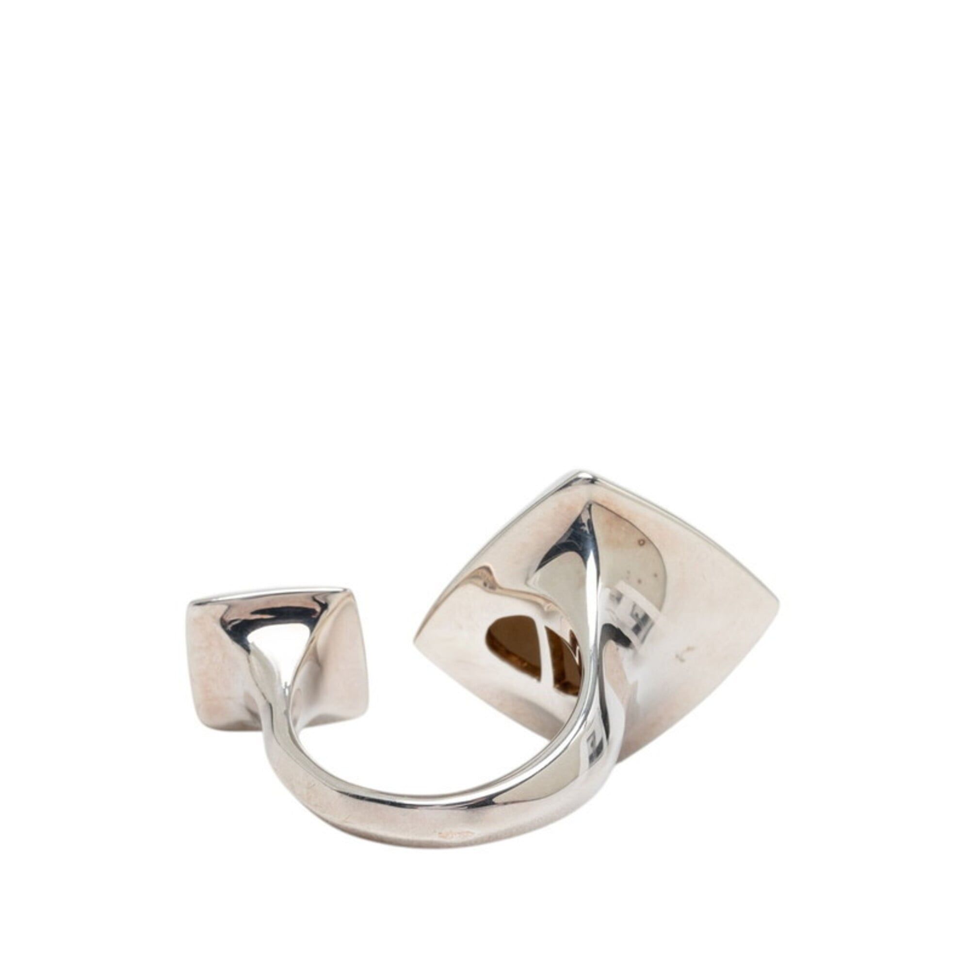 Silver 925 Band Ring (Pre-Owned) - Hermes - Modalova