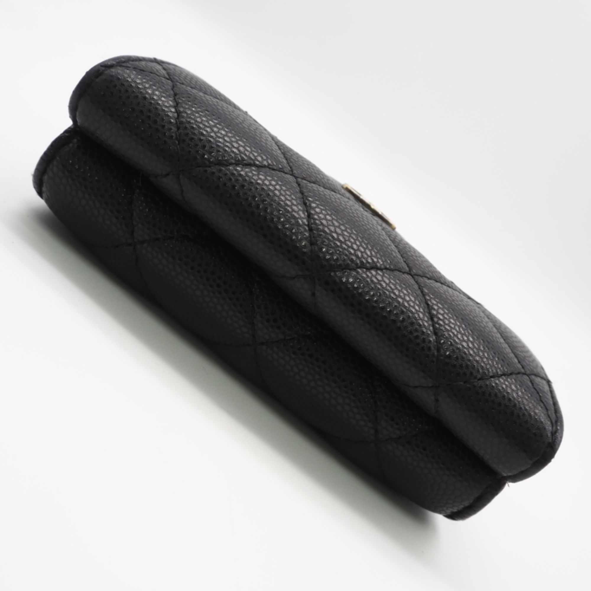 Grained Calfskin Wallet (Tri-Fold) (Pre-Owned) - Chanel - Modalova