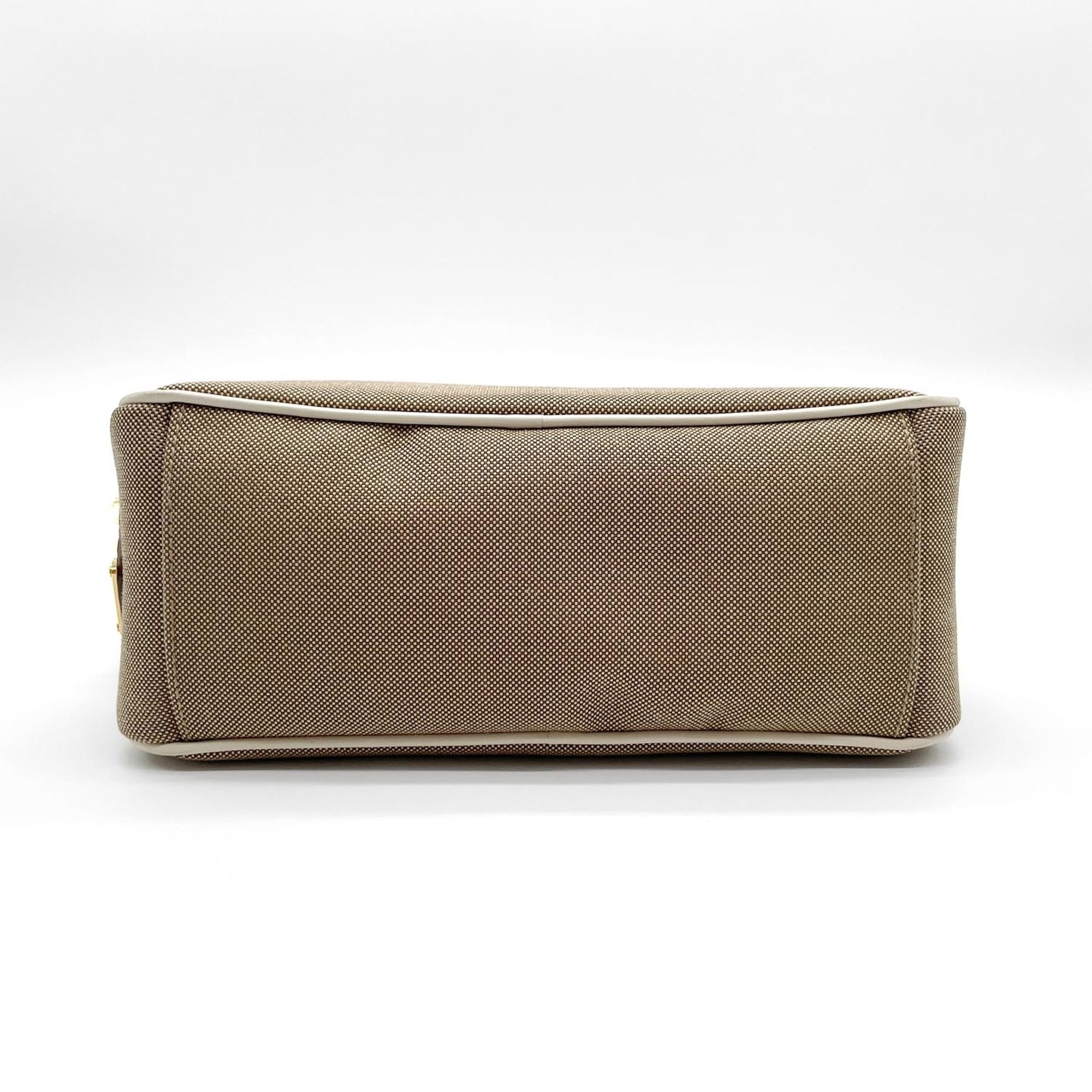 Canvas Leather Shoulder Bag (Pre-Owned) - Prada - Modalova