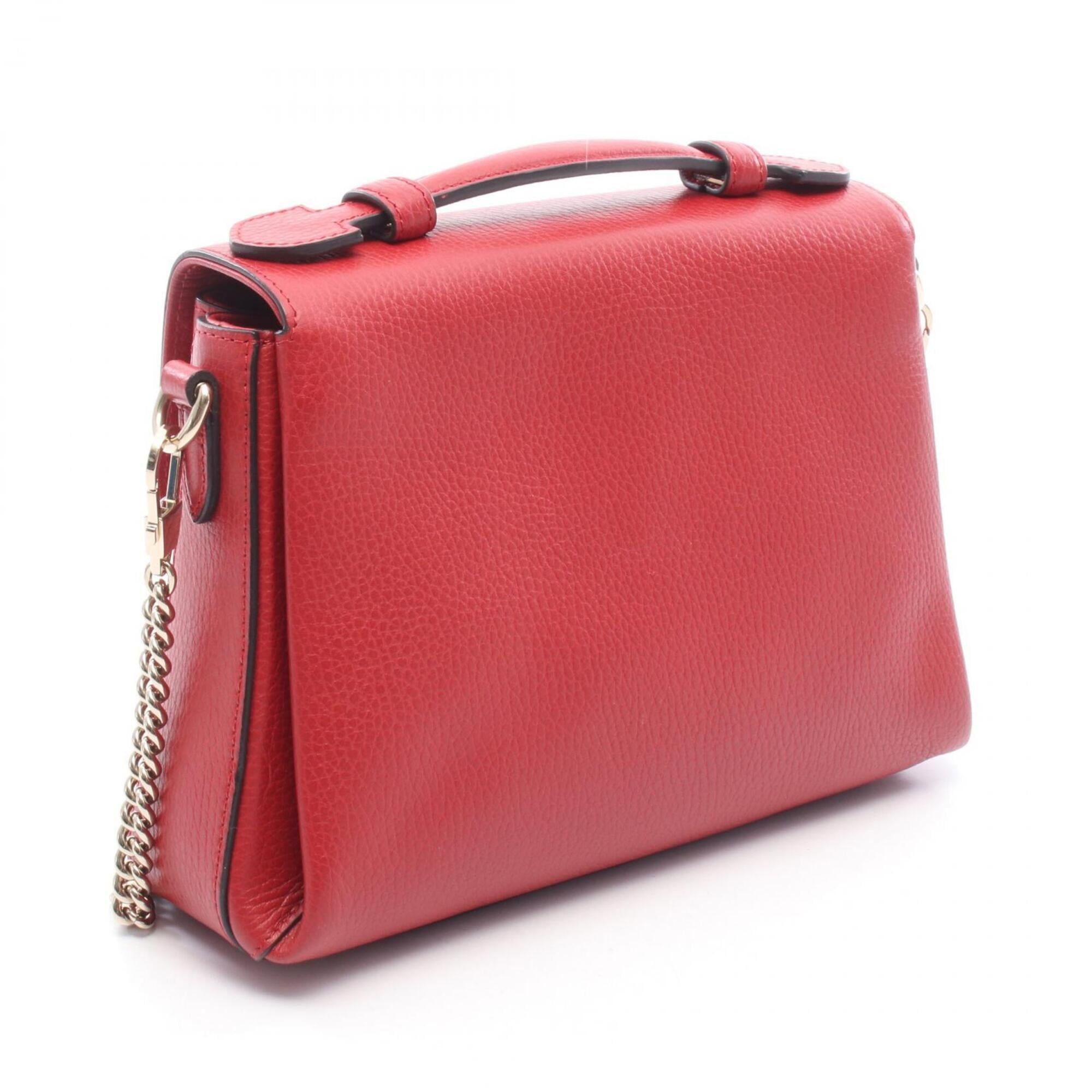 Leather Handbag (Pre-Owned) - Gucci - Modalova