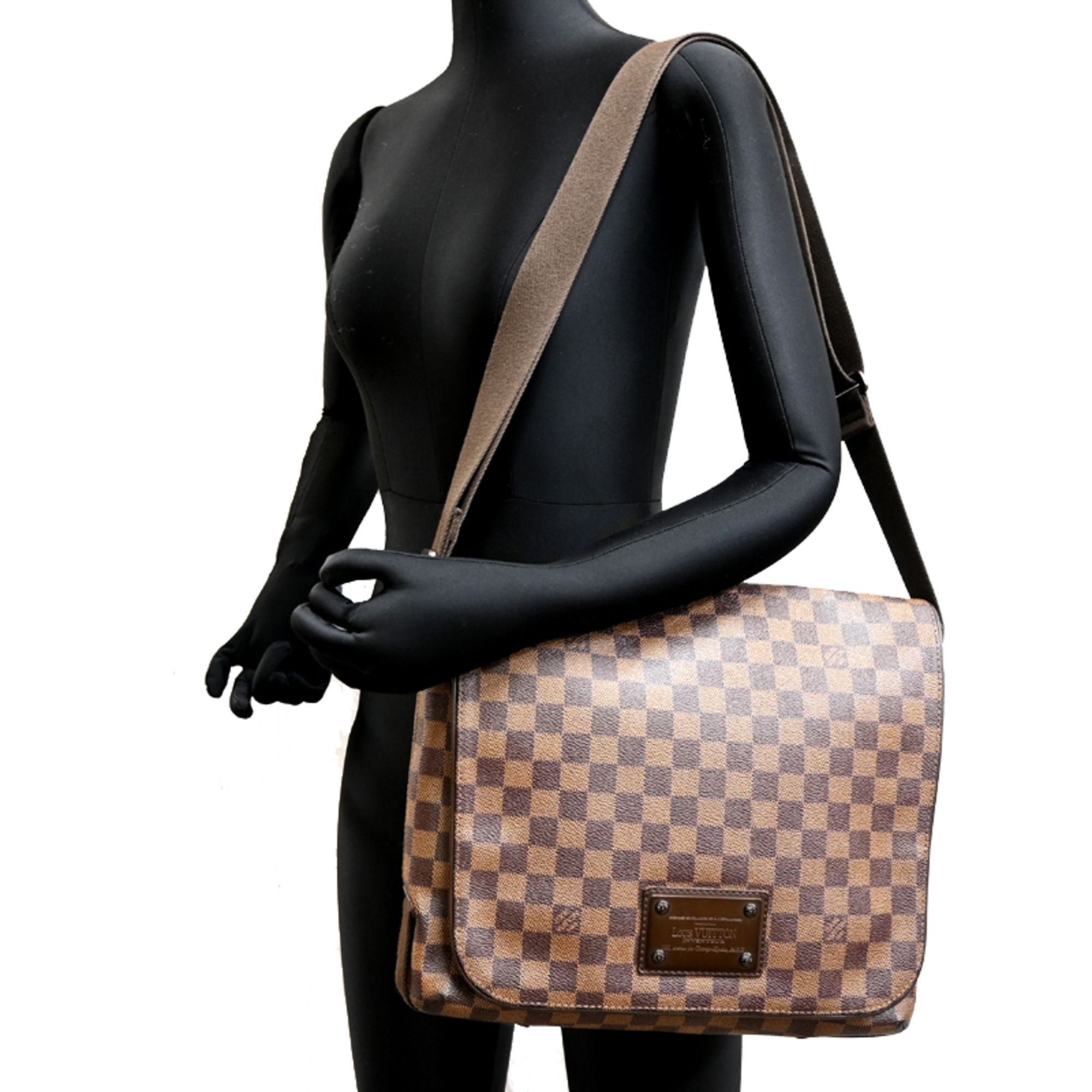 Damier Canvas Shoulder Bag (Pre-Owned) - Louis Vuitton - Modalova