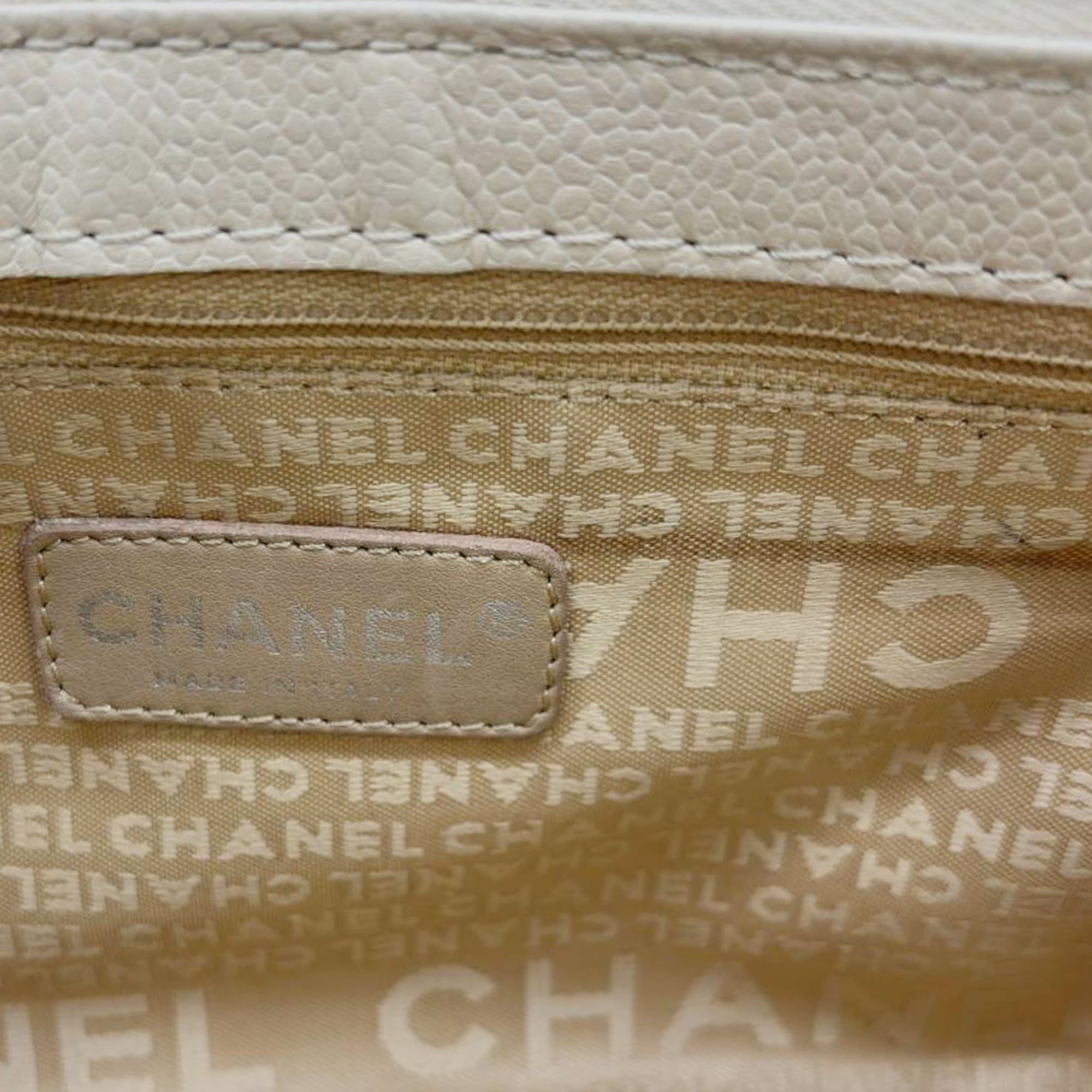 Grained Calfskin Shoulder Bag (Pre-Owned) - Chanel - Modalova
