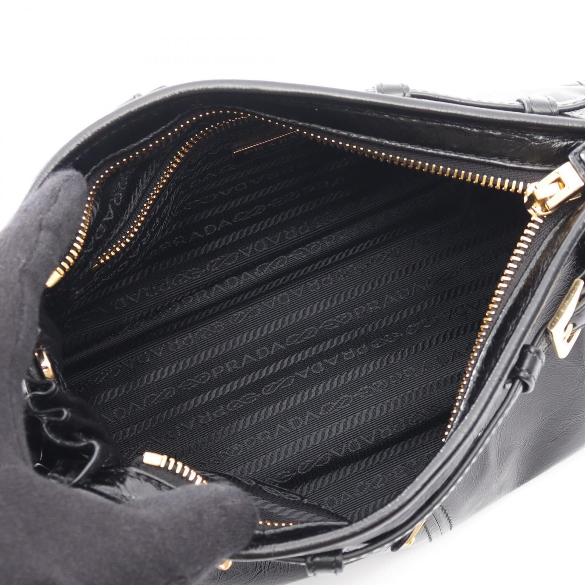 Leather Handbag Shoulder Bag (Pre-Owned) - Prada - Modalova