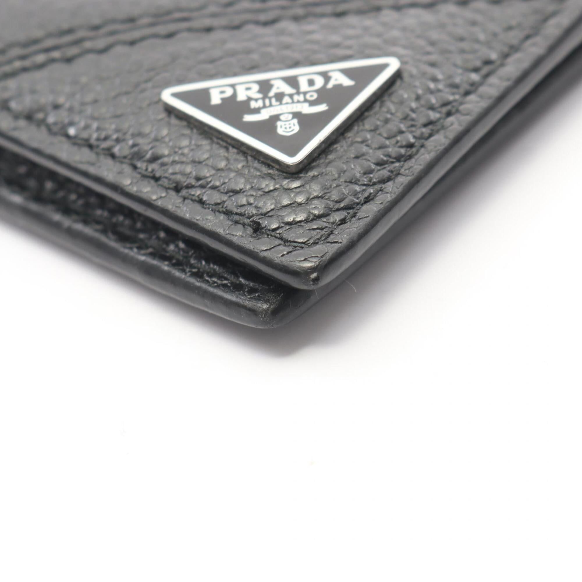 Leather Bill Wallet (Bi-Fold) (Pre-Owned) - Prada - Modalova