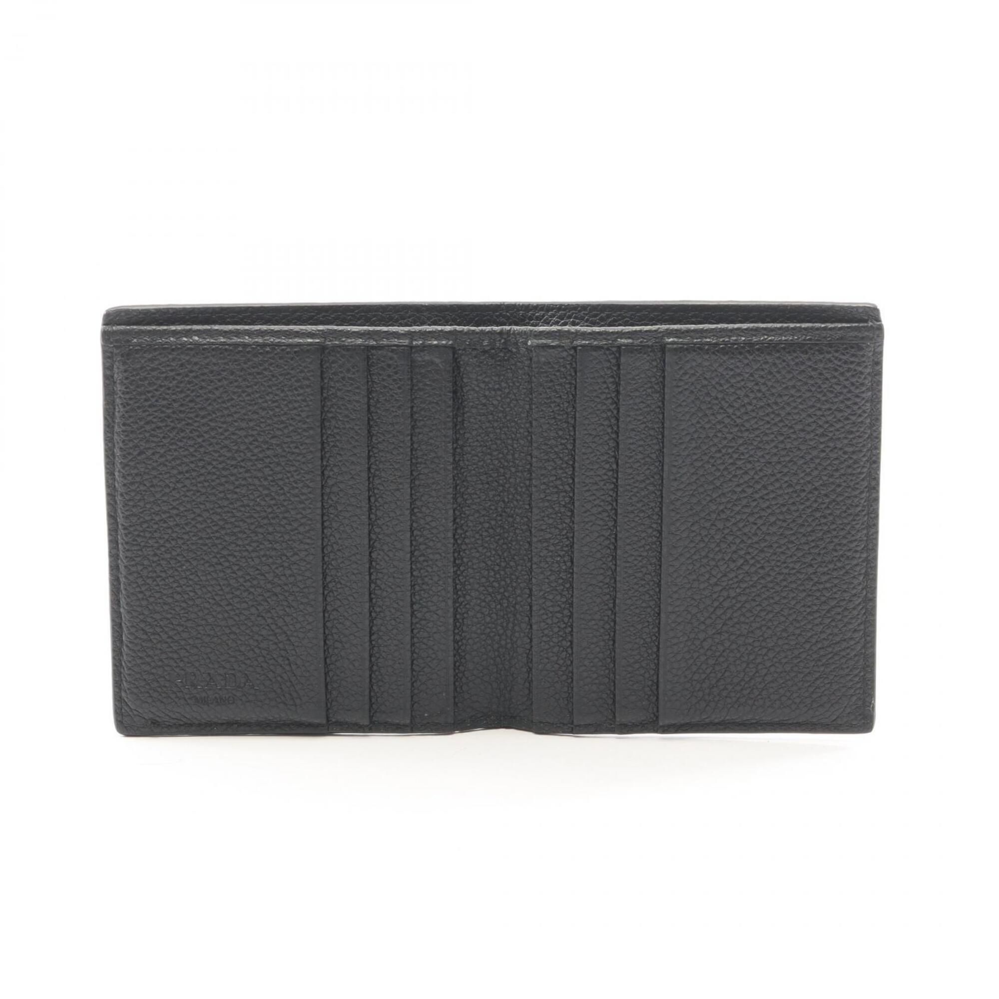 Leather Bill Wallet (Bi-Fold) (Pre-Owned) - Prada - Modalova