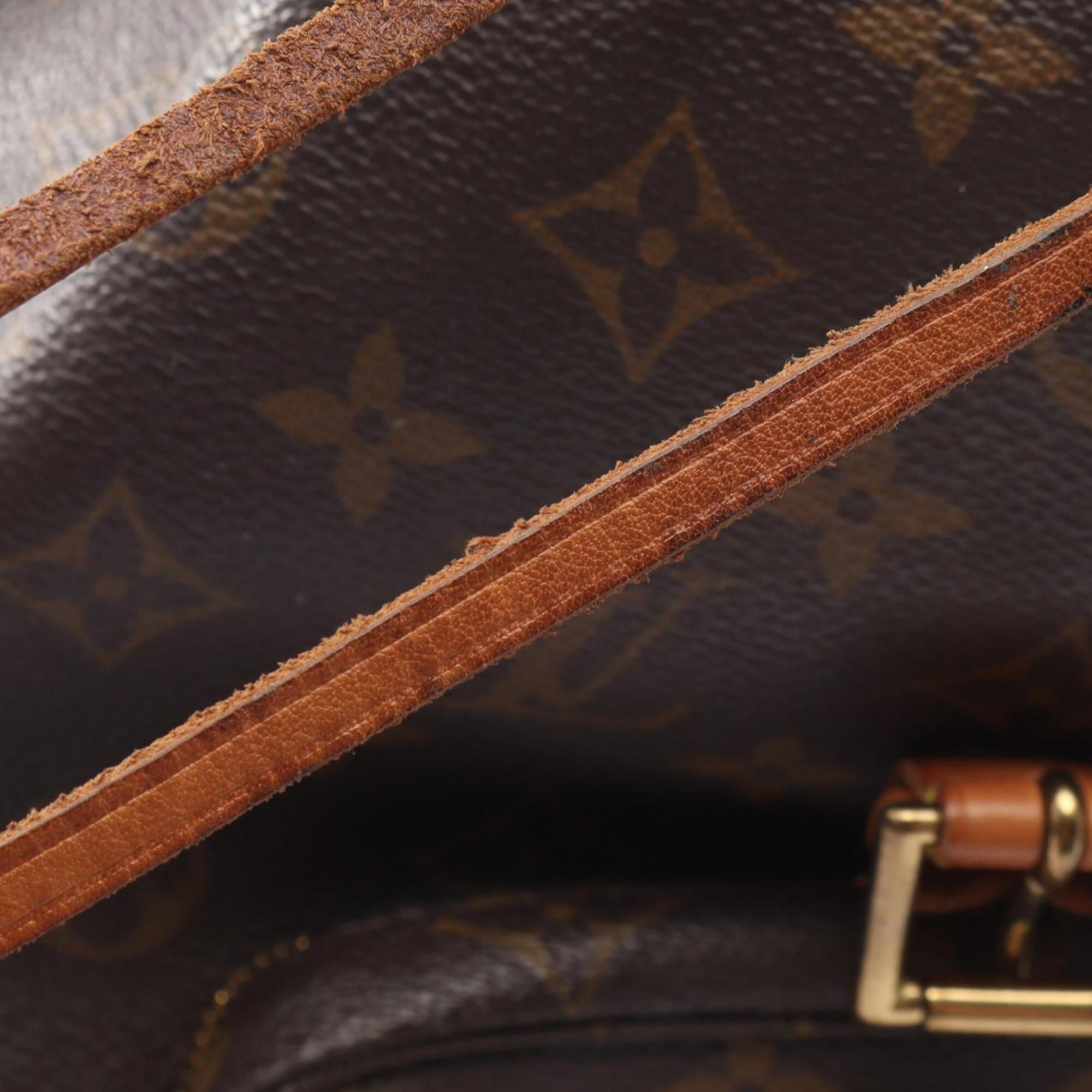 Monogram Pvc Coated Canvas Leather Backpack (Pre-Owned) - Louis Vuitton - Modalova