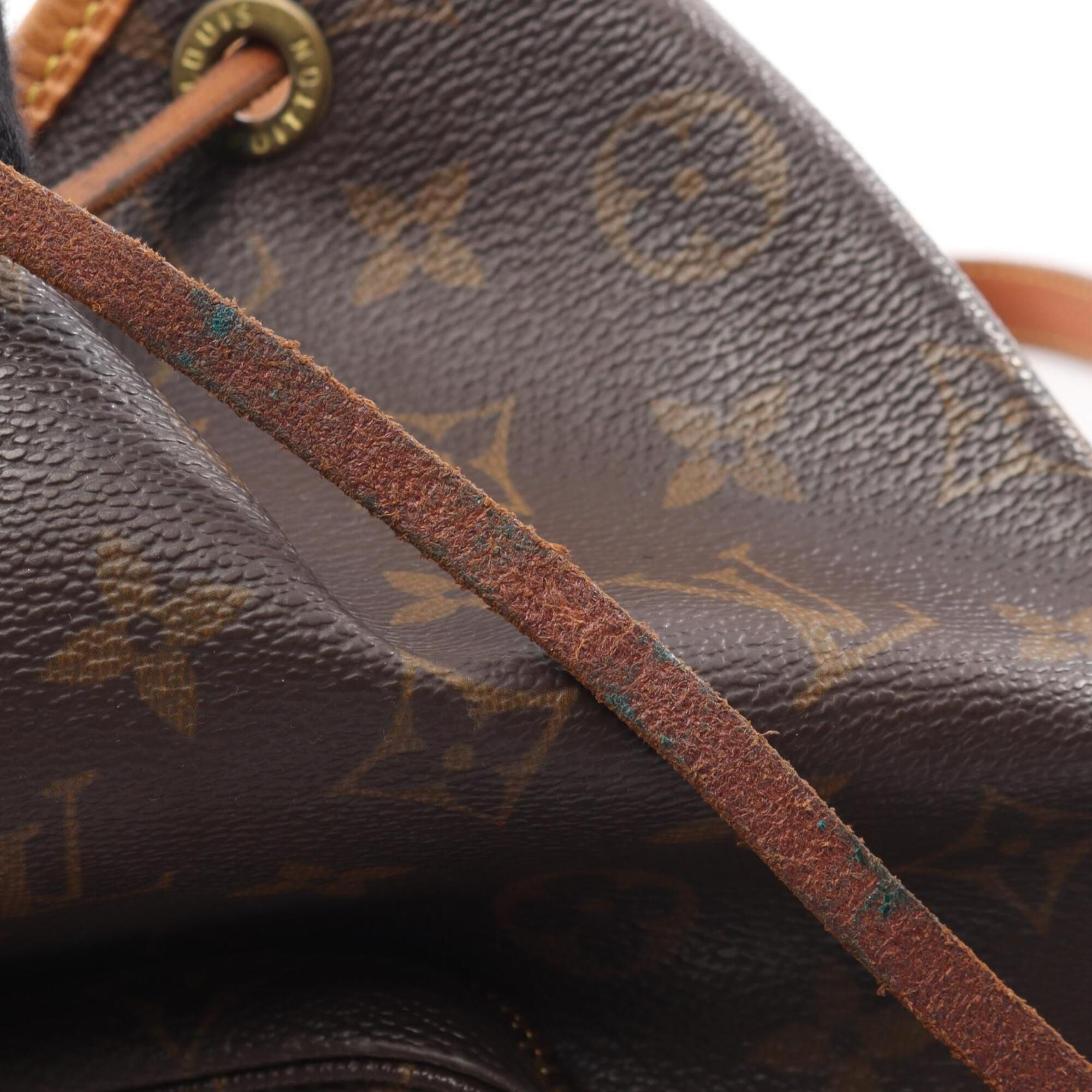 Monogram Pvc Coated Canvas Leather Backpack (Pre-Owned) - Louis Vuitton - Modalova