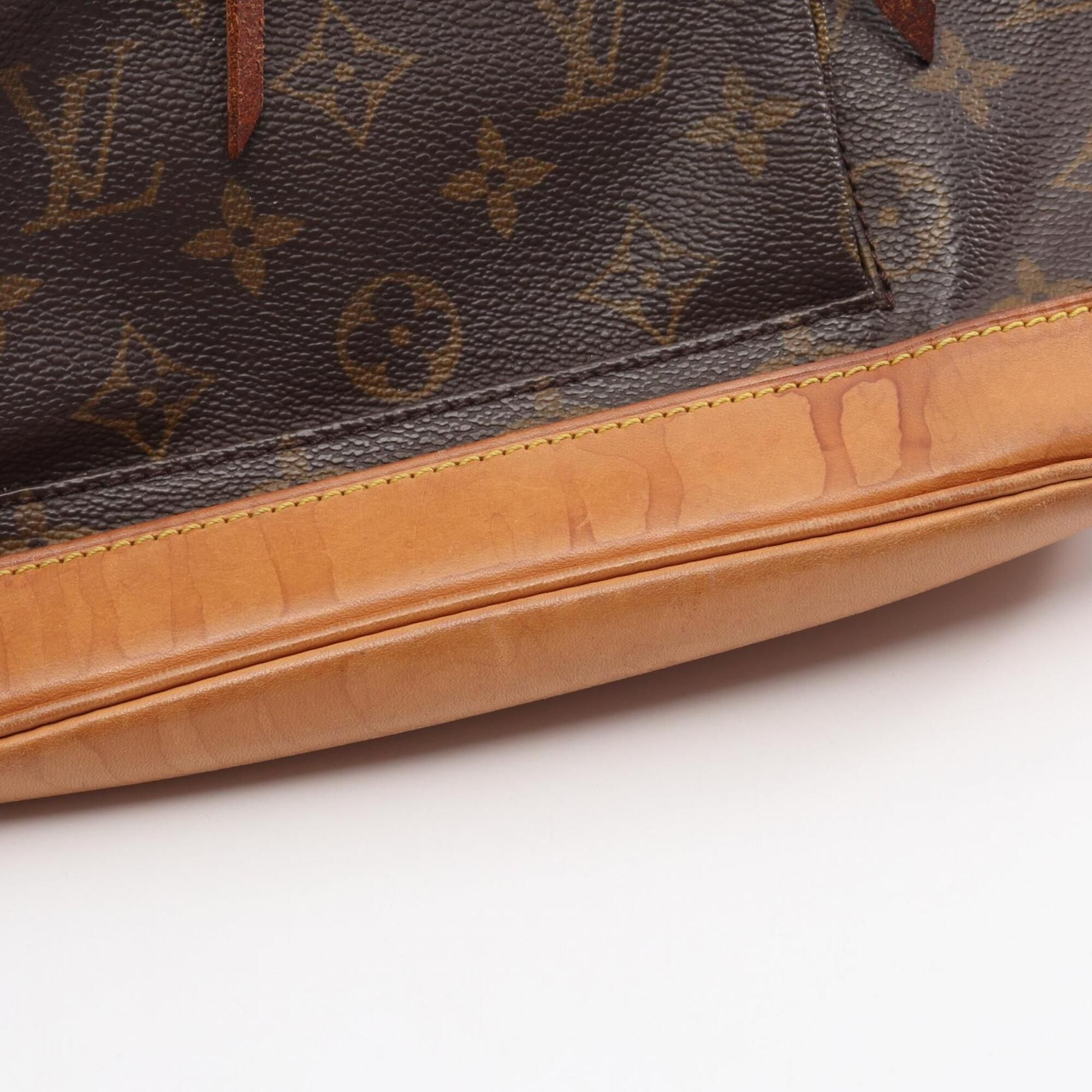 Monogram Pvc Coated Canvas Leather Backpack (Pre-Owned) - Louis Vuitton - Modalova